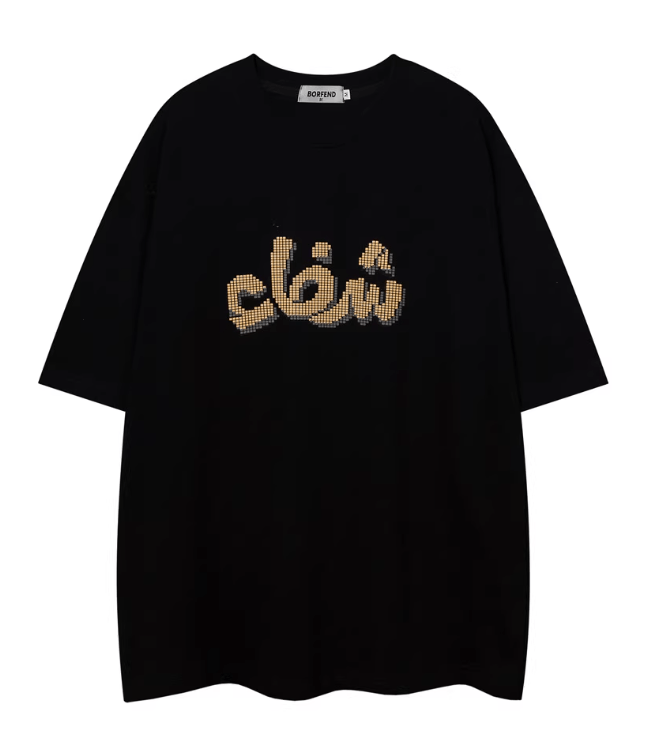 Vintage Men's loose cartoon anime print short-sleeved T-shirt Size US M / EU 48-50 / 2 - 2 Thumbnail