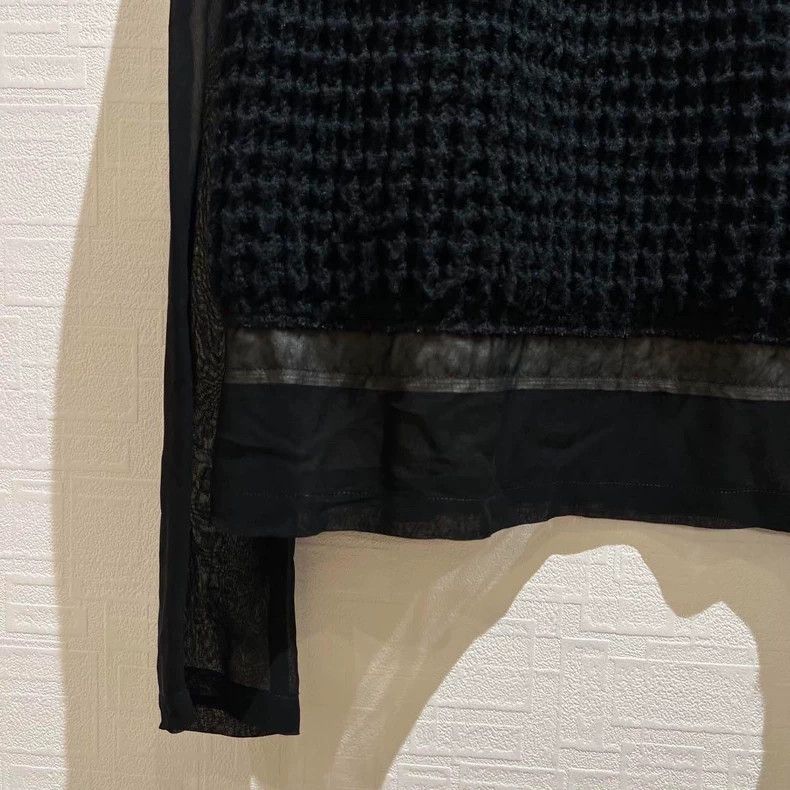 Comme des Garcons Comme Des Garcons Wool knit paneled top Size S / US 4 / IT 40 - 5 Thumbnail