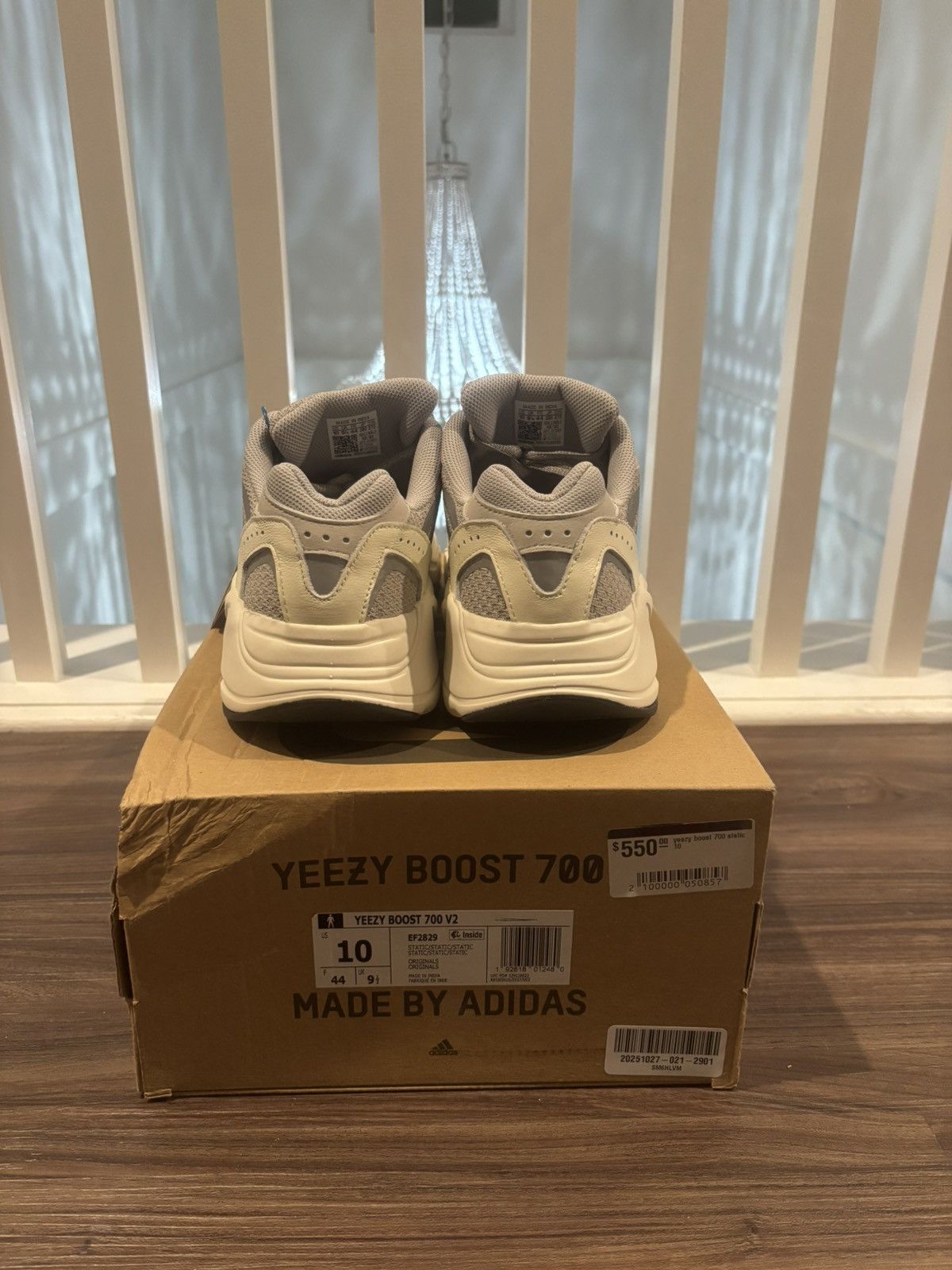 Yeezy FAST & FREE SHIP‼️ Yeezy 700 V2 Static Size US 10 / EU 43 - 5 Thumbnail