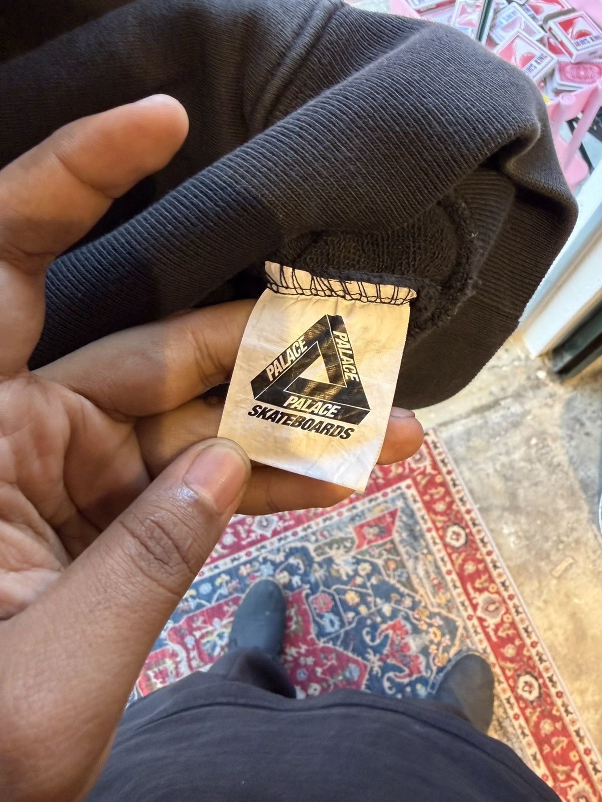 Palace Palace Nasal Hood Distressed hoodie Size US M / EU 48-50 / 2 - 10 Thumbnail