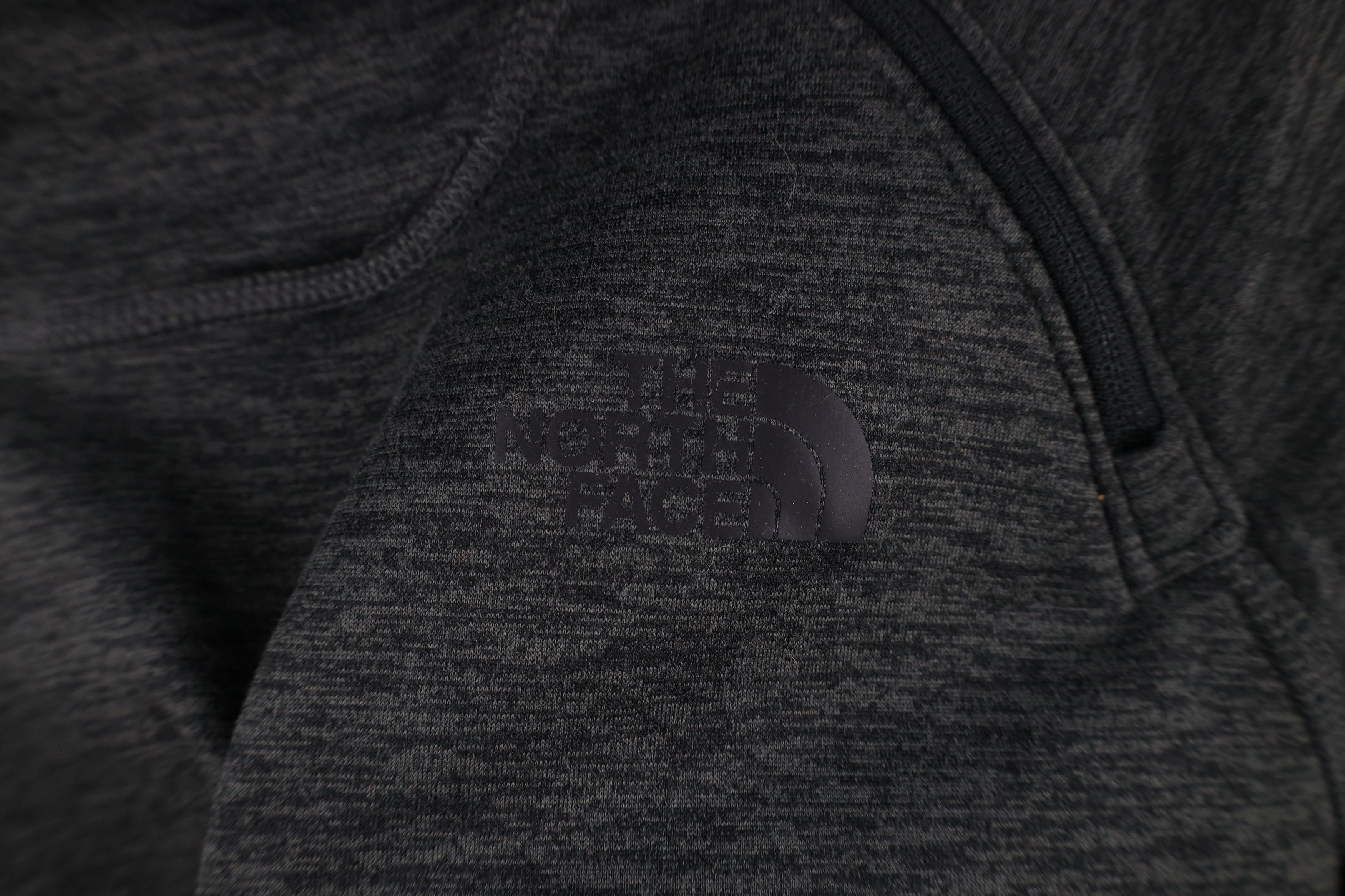 The North Face × Vintage The North Face Canyonlands Side Zip Fleece Sweater Gray Size M / US 6-8 / IT 42-44 - 4 Thumbnail
