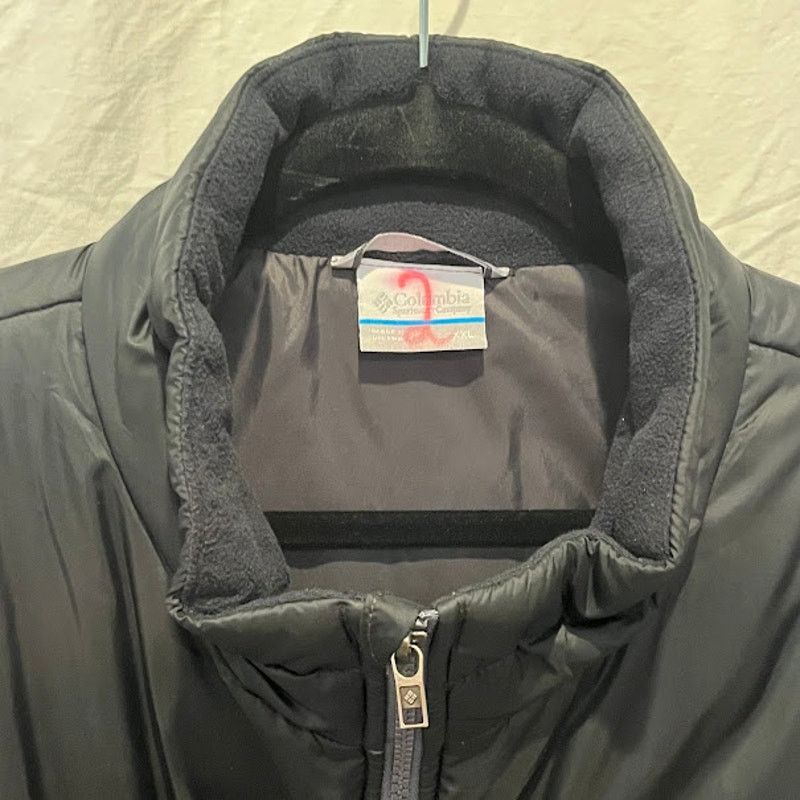 Columbia Columbia Vest Horstman Mens Black Gray Full Zip XXL Outdoor Size US XXL / EU 58 / 5 - 3 Thumbnail