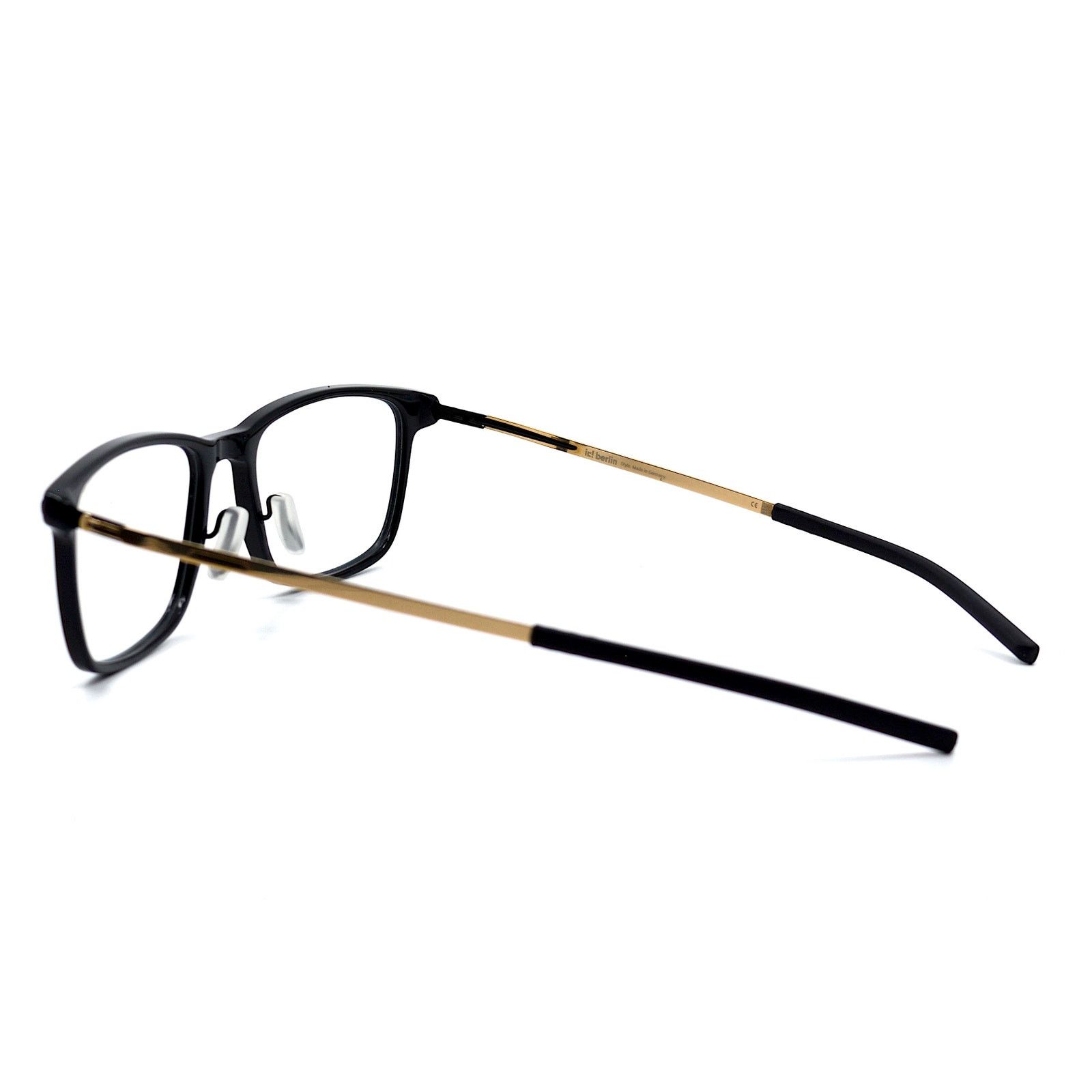 Ic! Berlin NEW IC! BERLIN AKITO BLACK GOLD AUTHENTIC EYEGLASSES FRAME Size ONE SIZE - 7 Thumbnail