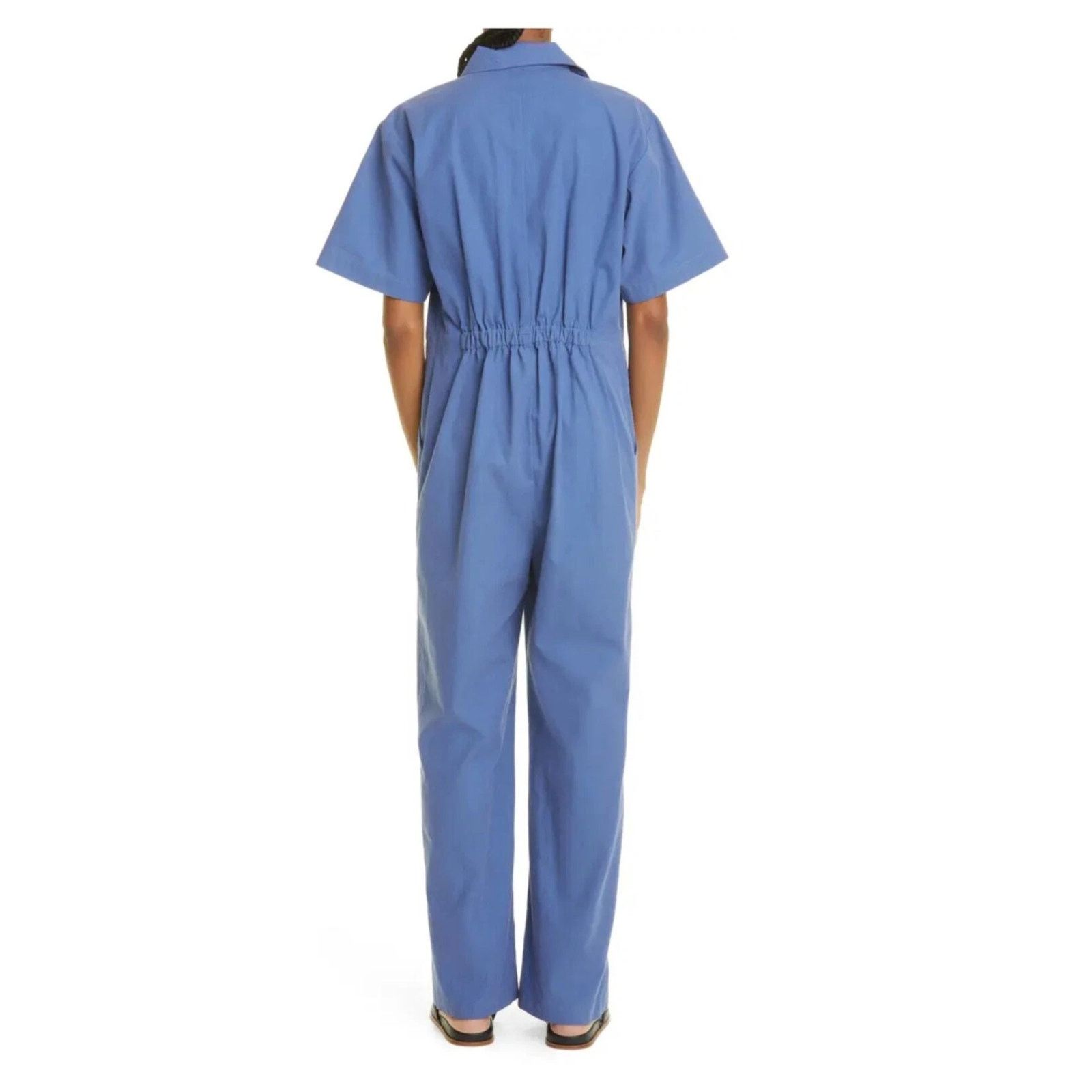 Mara Hoffman Mara Hoffman Kailyn Recycled Cotton Utility Jumpsuit Medium Size 30" / US 8 / IT 44 - 2 Thumbnail