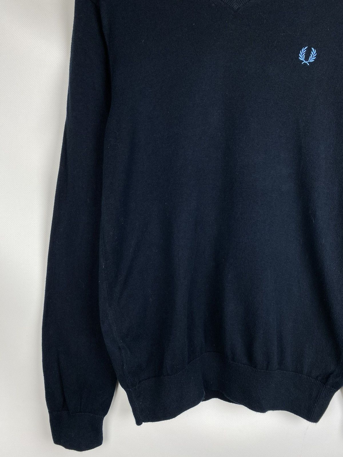 Fred Perry Fred Perry men’s v-neck cotton sweater pullover size S Size US S / EU 44-46 / 1 - 7 Thumbnail