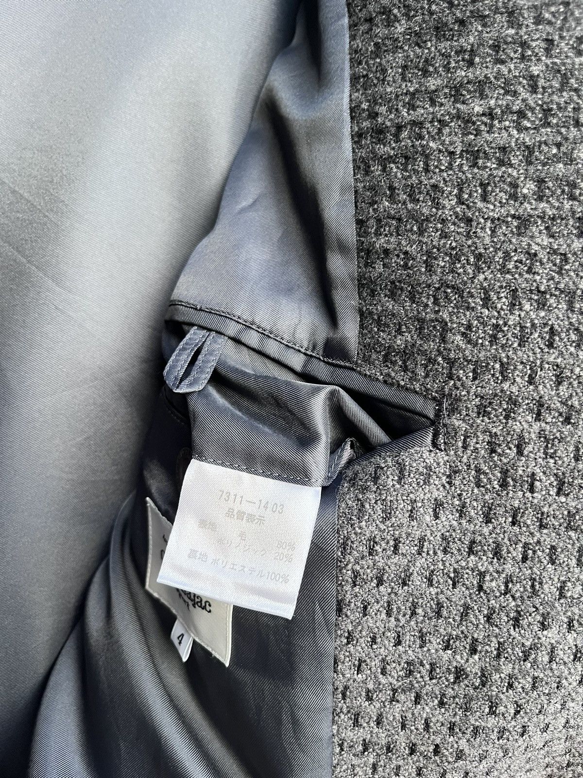 Jean Charles De Castelbajac Jean Charles de Castelbajac Sport Wool Blend Jacket Size US XL / EU 56 / 4 - 11 Thumbnail