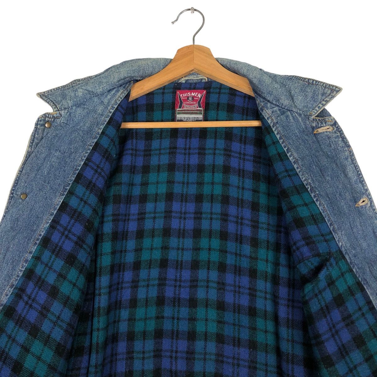 Hai Sporting Gear 🔥Vtg Denim Jacket Blanket Lining This Man Sporting Japan Size US M / EU 48-50 / 2 - 12 Thumbnail