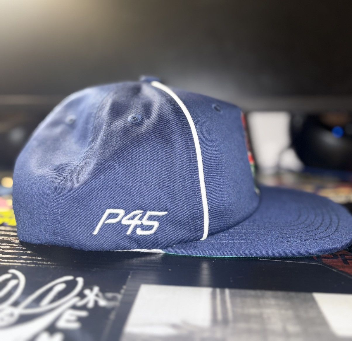 Palace Palace English Rose 5-Panel Navy Size ONE SIZE - 2 Thumbnail