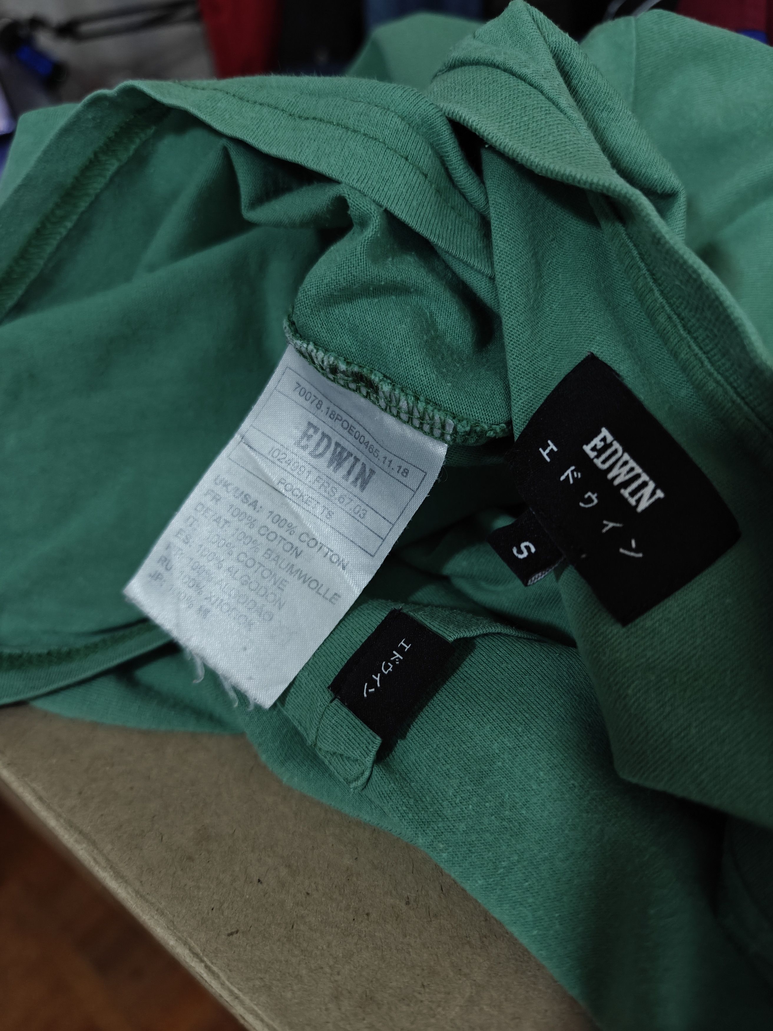 Edwin Edwin Pocket T-Shirt Japan Tee Crewneck Green size S Size US S / EU 44-46 / 1 - 8 Thumbnail