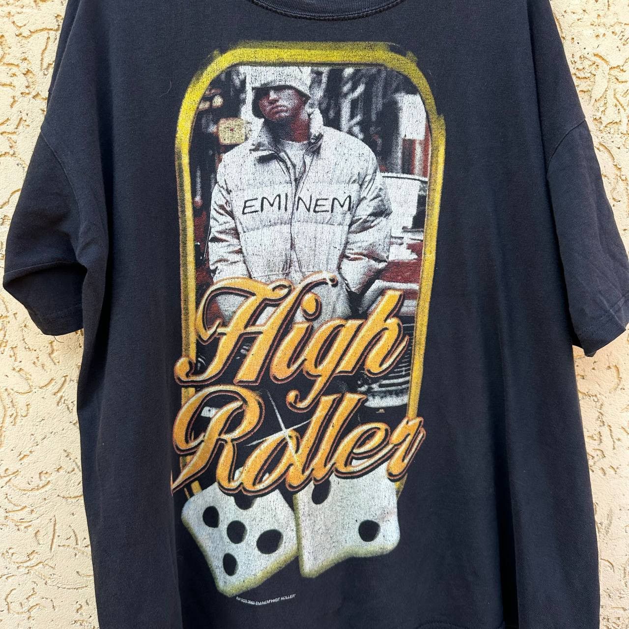 Eminem Rare Eminem T Shirt 2000s Higt Roller Size US L / EU 52-54 / 3 - 4 Thumbnail
