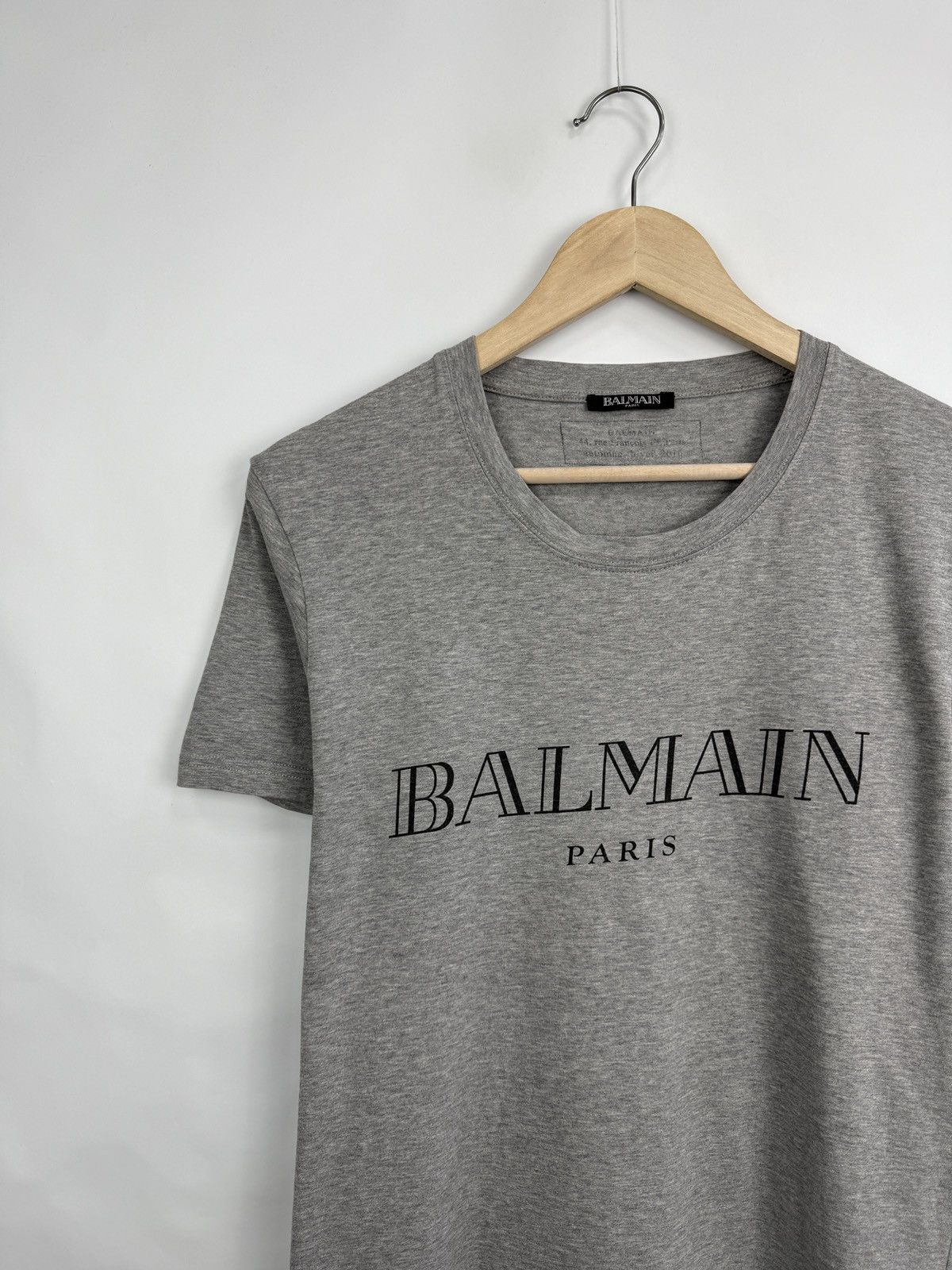 Balmain 🇫🇷 Balmain Paris T-Shirt Made in France Rare Retro Hype Y2K Size US M / EU 48-50 / 2 - 2 Thumbnail