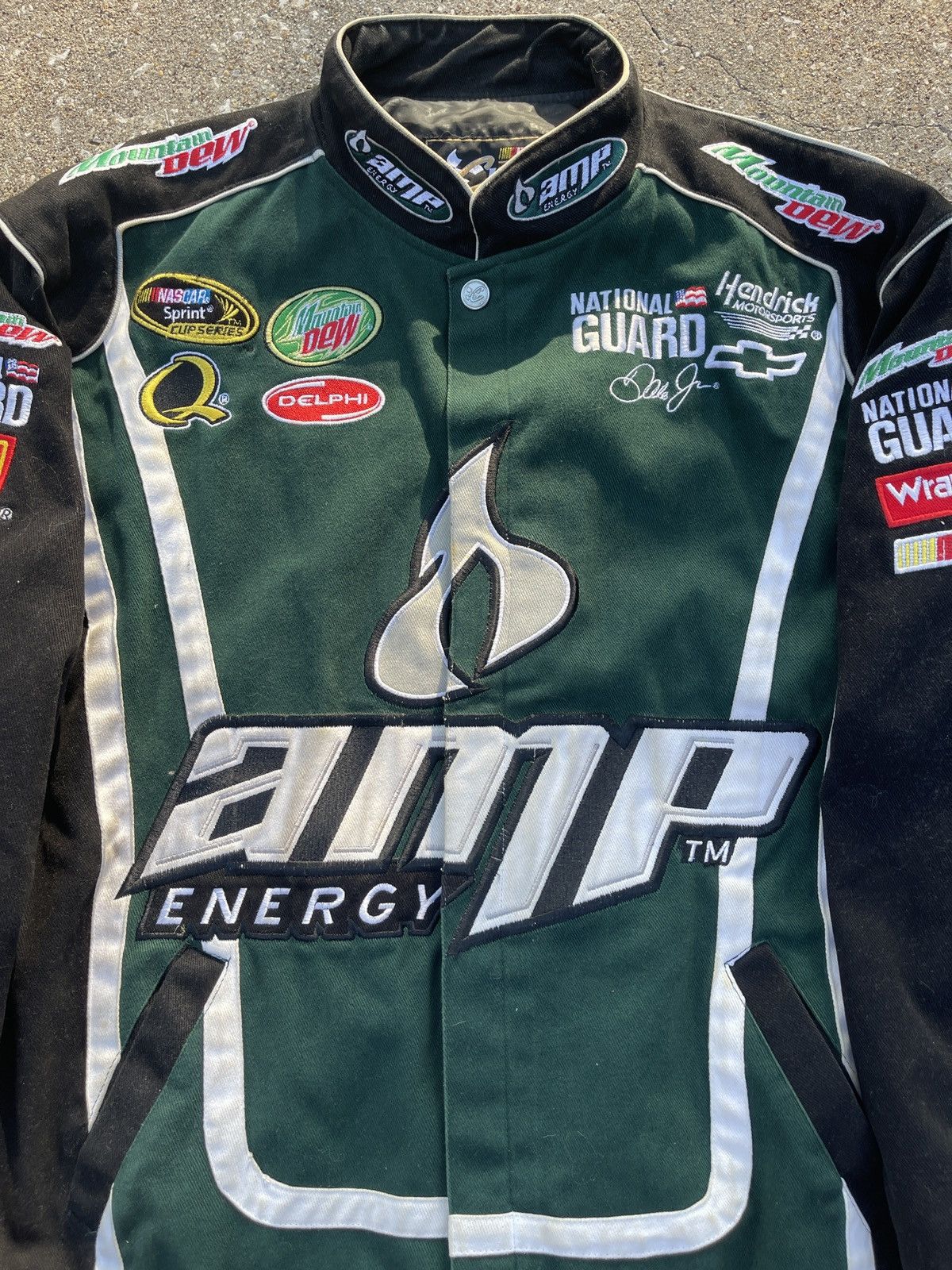 NASCAR Vintage AMP Energy Nascar Bomber Size US M / EU 48-50 / 2 - 2 Thumbnail