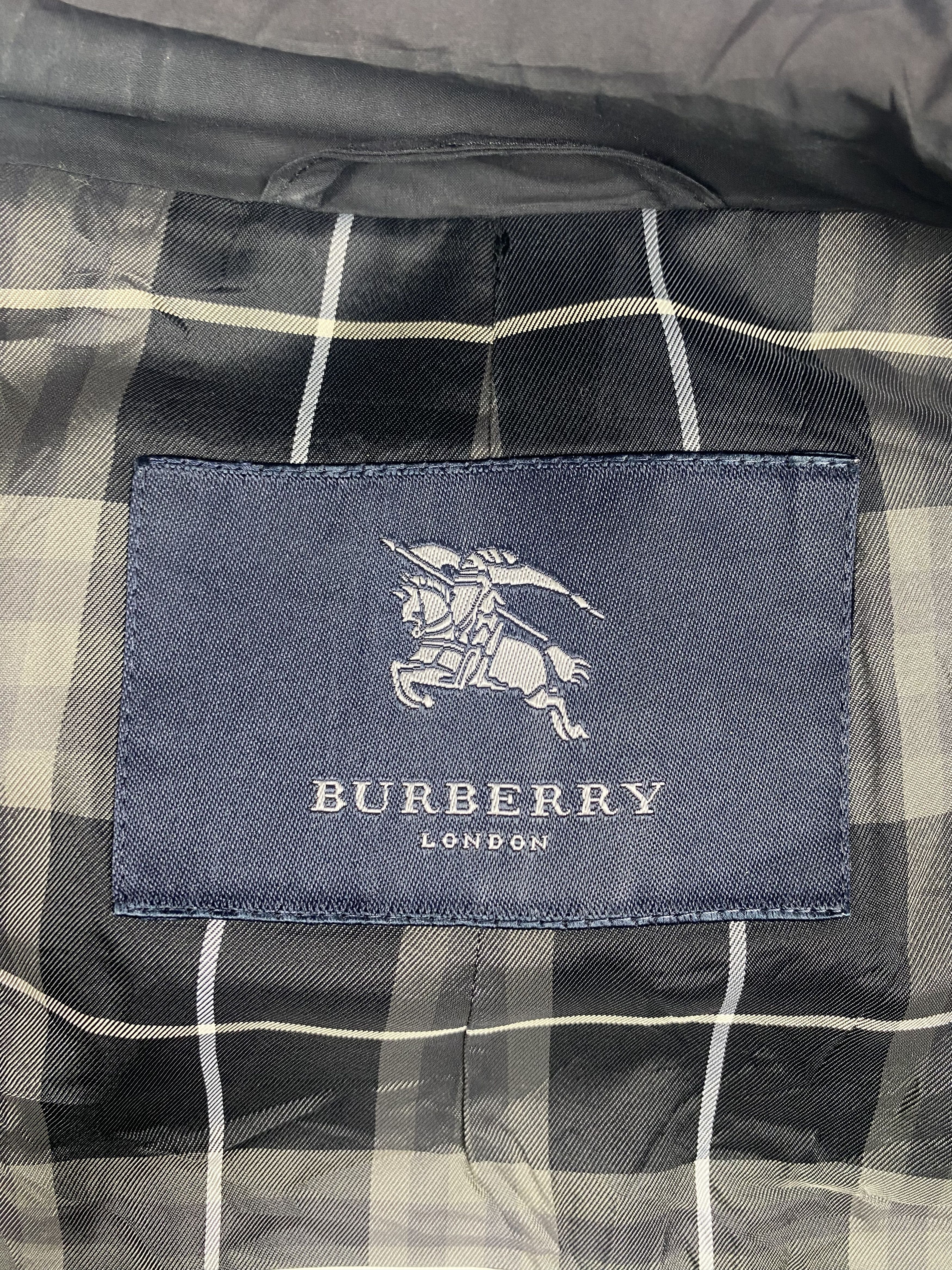 Burberry Vintage Burberry London Zip Up Long Jacket Size US M / EU 48-50 / 2 - 6 Thumbnail