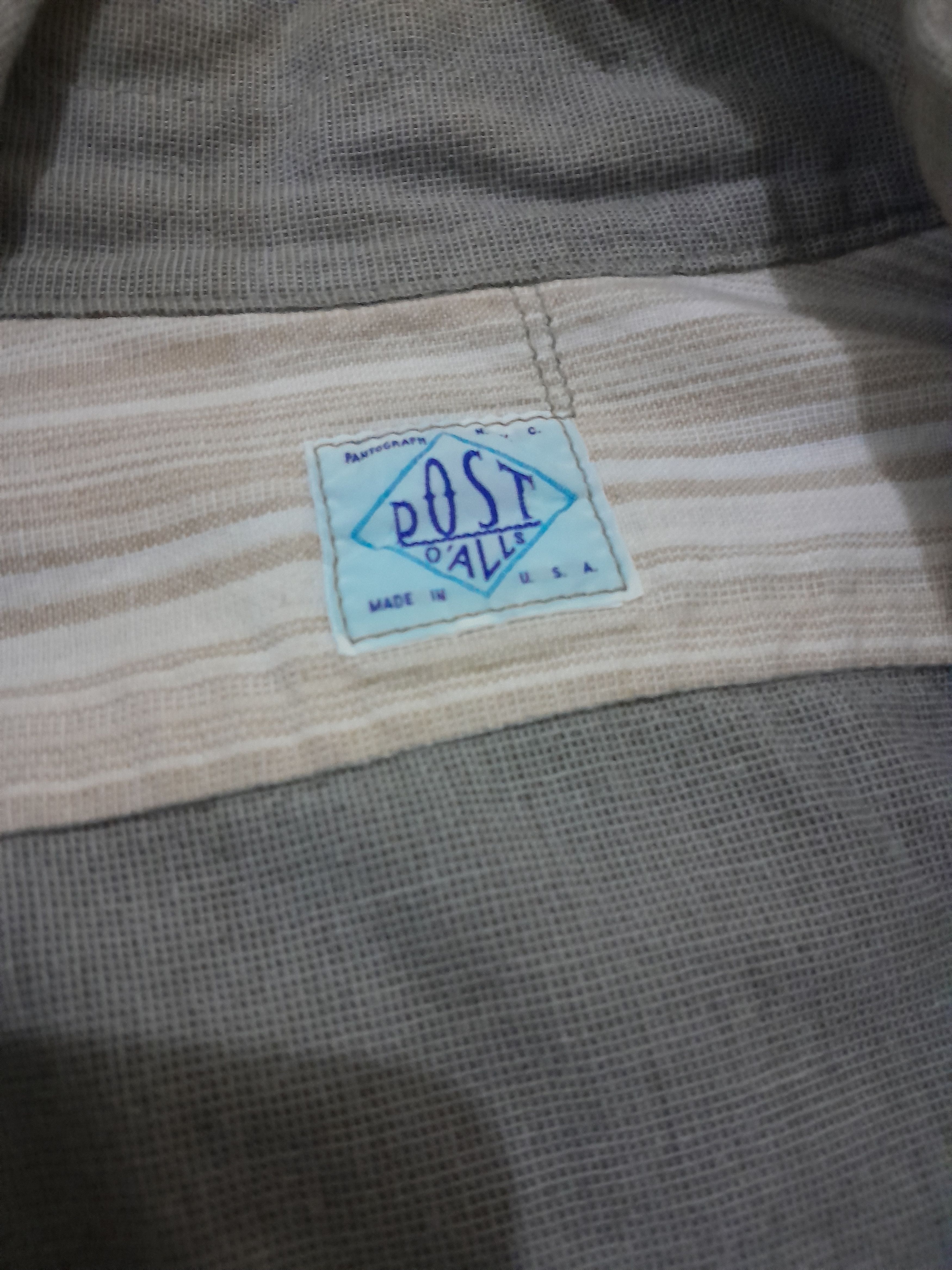 Post Overalls Post o'alls cigarette pocket 4 tone shirts Size US M / EU 48-50 / 2 - 7 Thumbnail