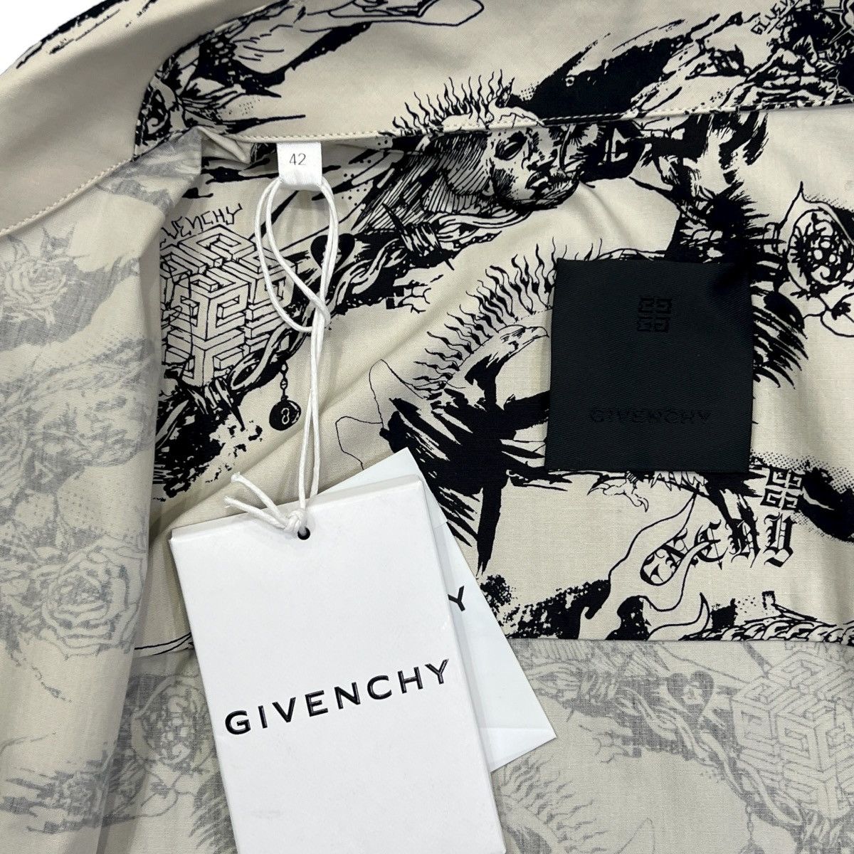 Givenchy GIVENCHY 2021SS MMW Tiger Camo Tattoo S/S Shirts Size US XS / EU 42 / 0 - 8 Thumbnail