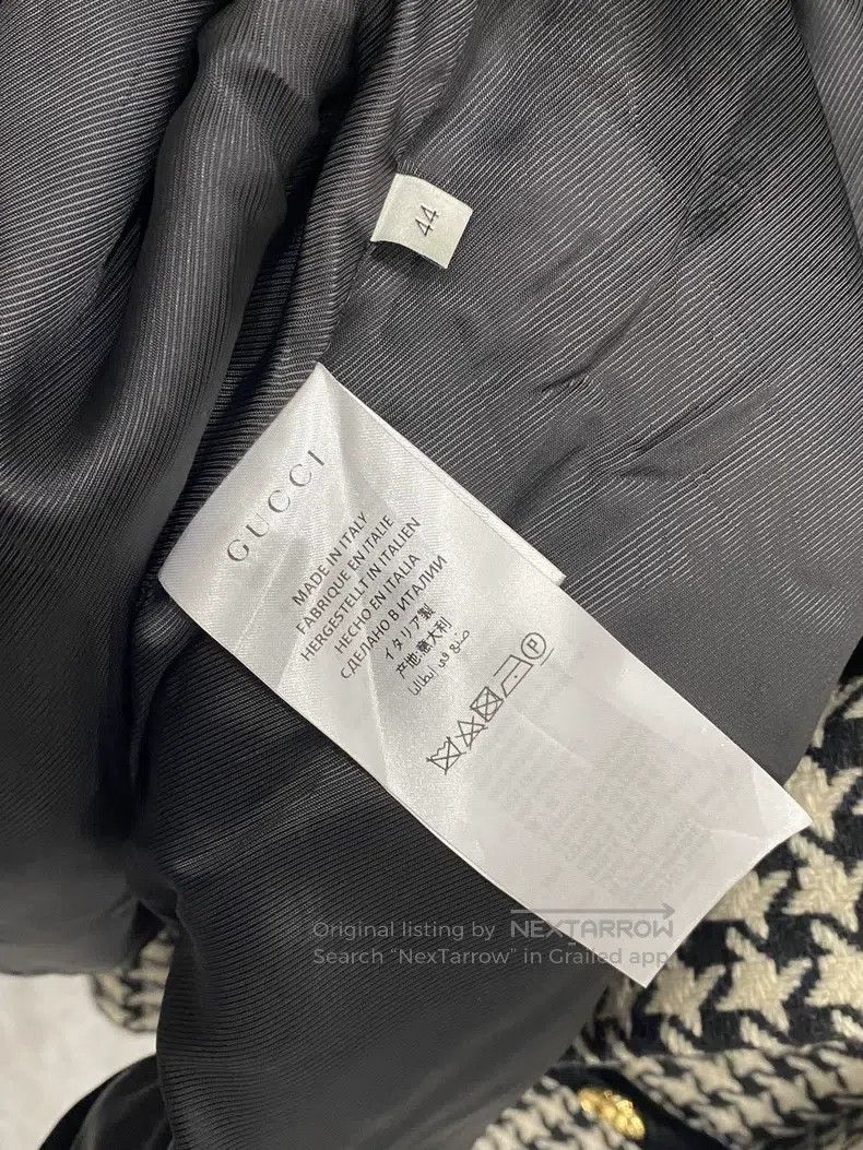 Gucci Gucci Bird check coat Size M / US 6-8 / IT 42-44 - 5 Thumbnail