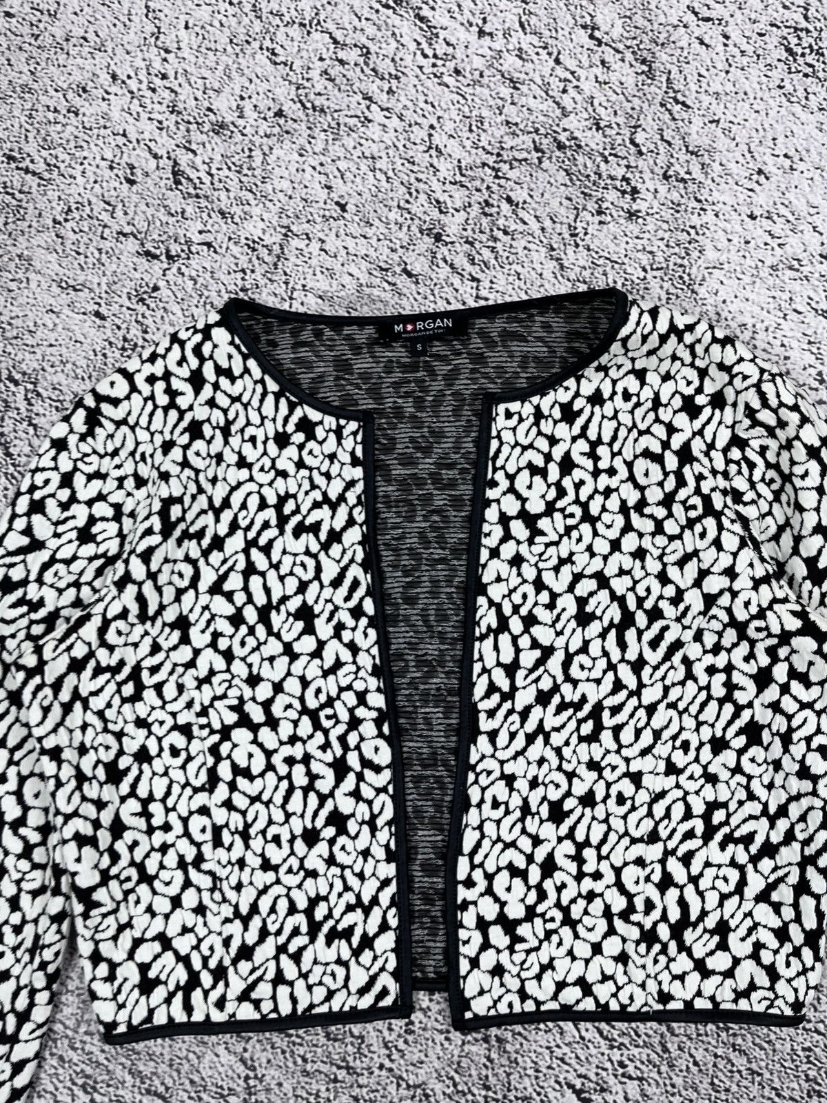 Morgan De Toi Vintage Morgan De Toi Animal Pattern Dot cardigan luxury Size S / US 4 / IT 40 - 4 Thumbnail
