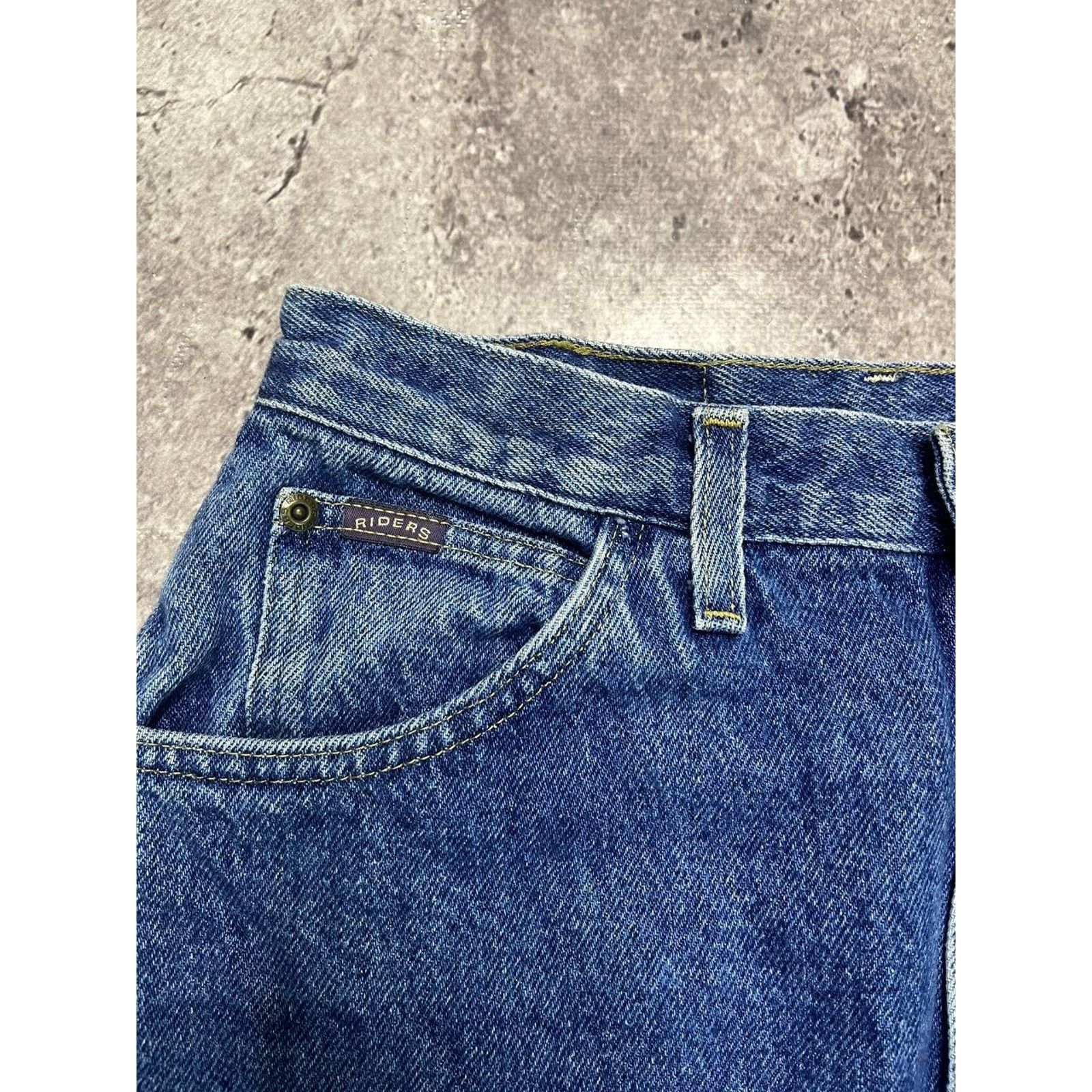 Japanese Brand Vintage Riders Straight Leg High Rise Jeans Size W28 L32 Size 28" / US 6 / IT 42 - 3 Thumbnail