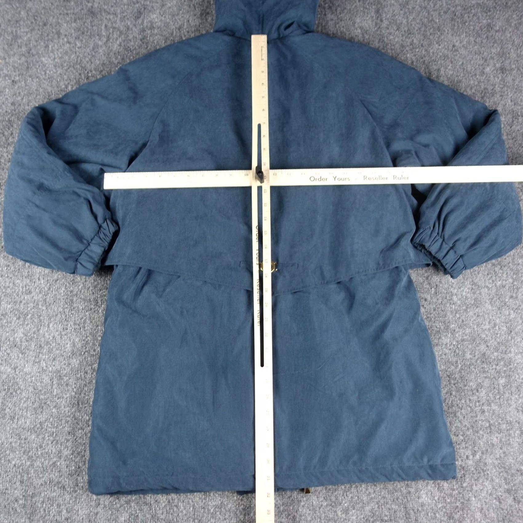 Vintage VINTAGE Fleet Street Jacket Womens M Blue Puffer Hooded Classic Size M / US 6-8 / IT 42-44 - 6 Thumbnail
