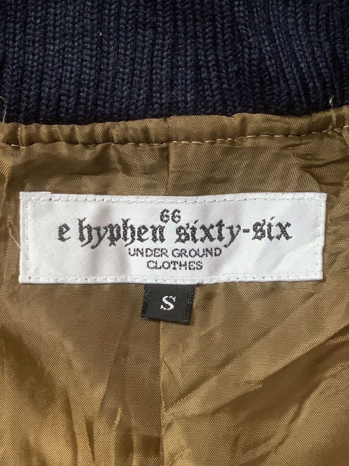 Japanese Brand Rare Design E Hyphen Sixty-Six Underground Jackets Size US S / EU 44-46 / 1 - 5 Thumbnail