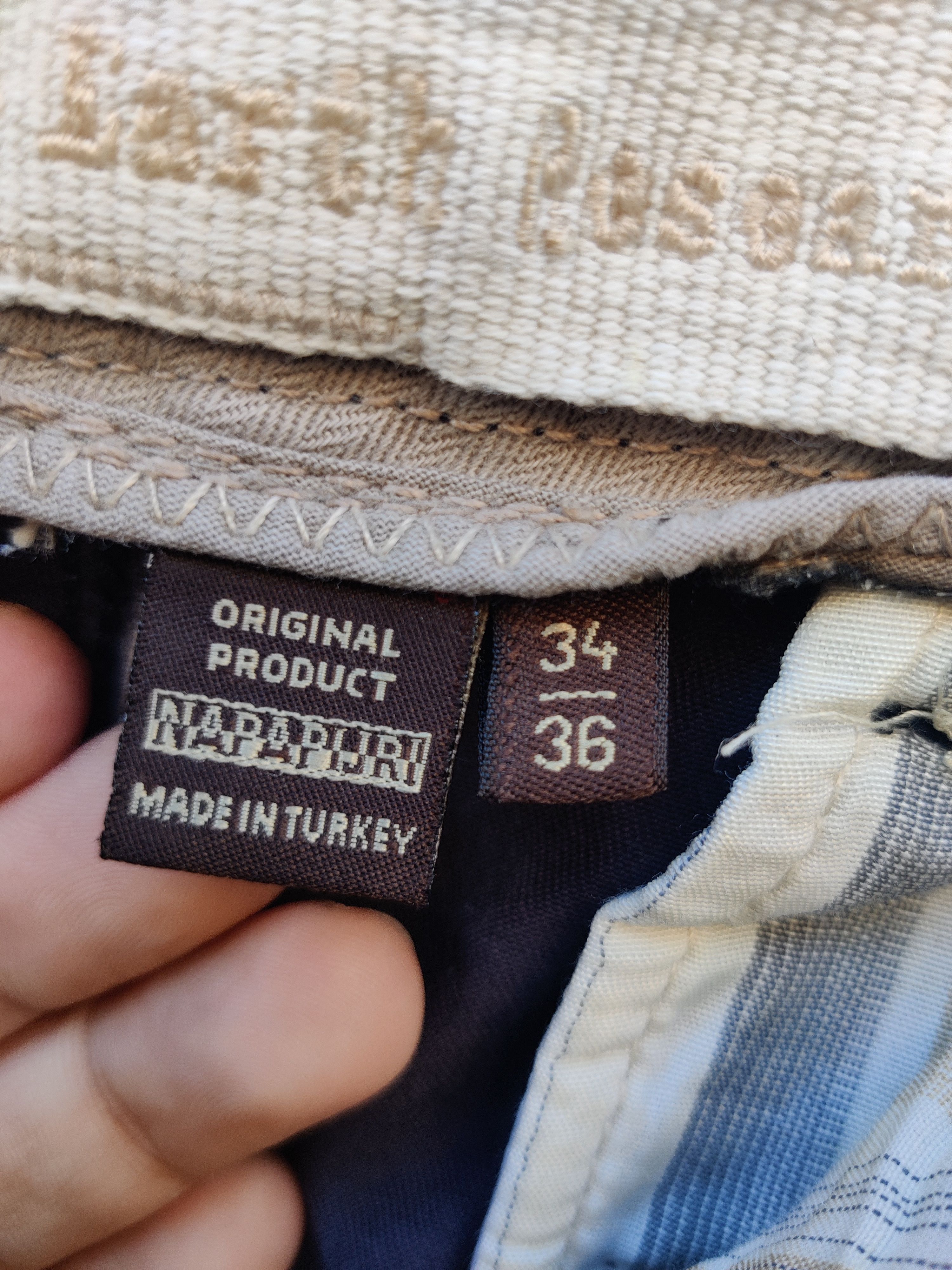 Napapijri Vintage Distressed Napapijri Cargo Pants Size US 36 / EU 52 - 10 Thumbnail