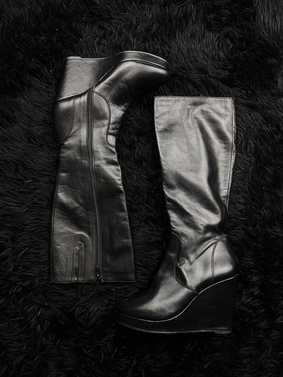Isabel Marant Isabel Marant Style Avant Garde Platform Leather Boots Size US 6 / IT 36 - 1 Thumbnail