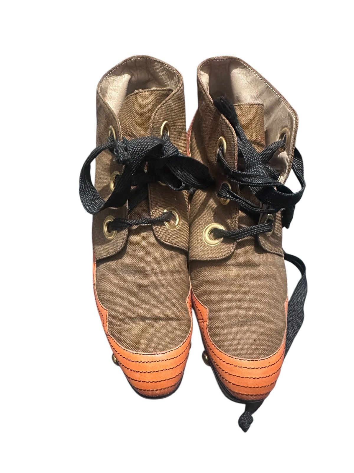 Christian Lacroix Vintage brown orange gold details Size US 8 / IT 38 - 5 Thumbnail