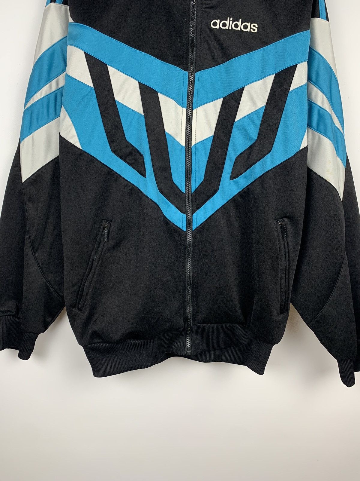 Adidas Vintage Y2K Adidas Fireberd Trefoil Track Jacket Zip Up 90’s Size US M / EU 48-50 / 2 - 3 Thumbnail