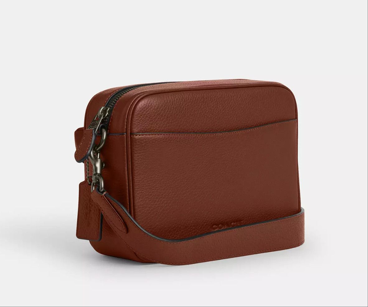 Coach MEN'S Warner Crossbody Bag In Signature Suede CCG08 Size ONE SIZE - 6 Thumbnail