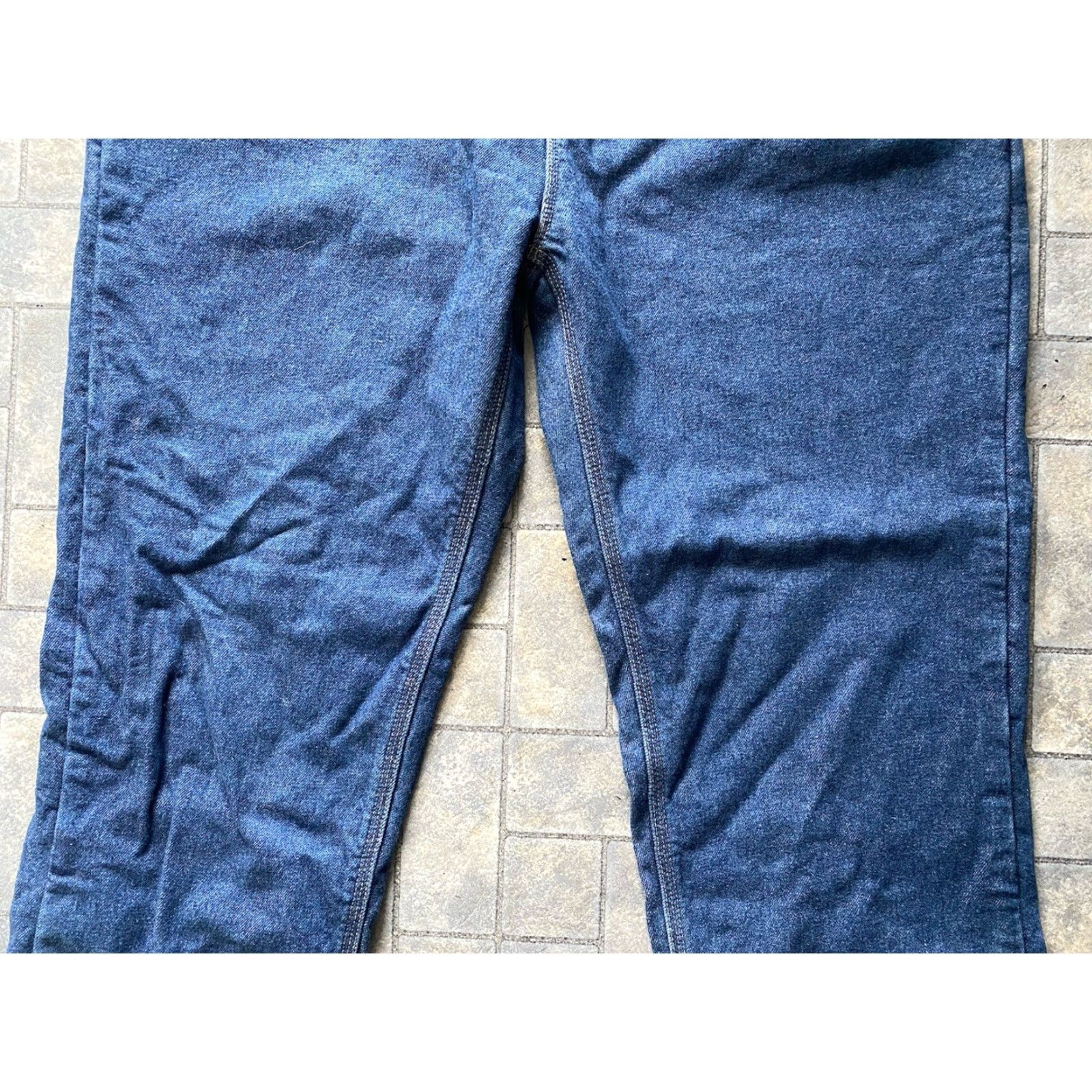 Carhartt VINTAGE? No. But item is NWT Carhartt 100160 451 FR Pants Jeans 3 HRC Men’s 46x30 Blue Flame Resistant Size US 30 / EU 46 - 6 Thumbnail