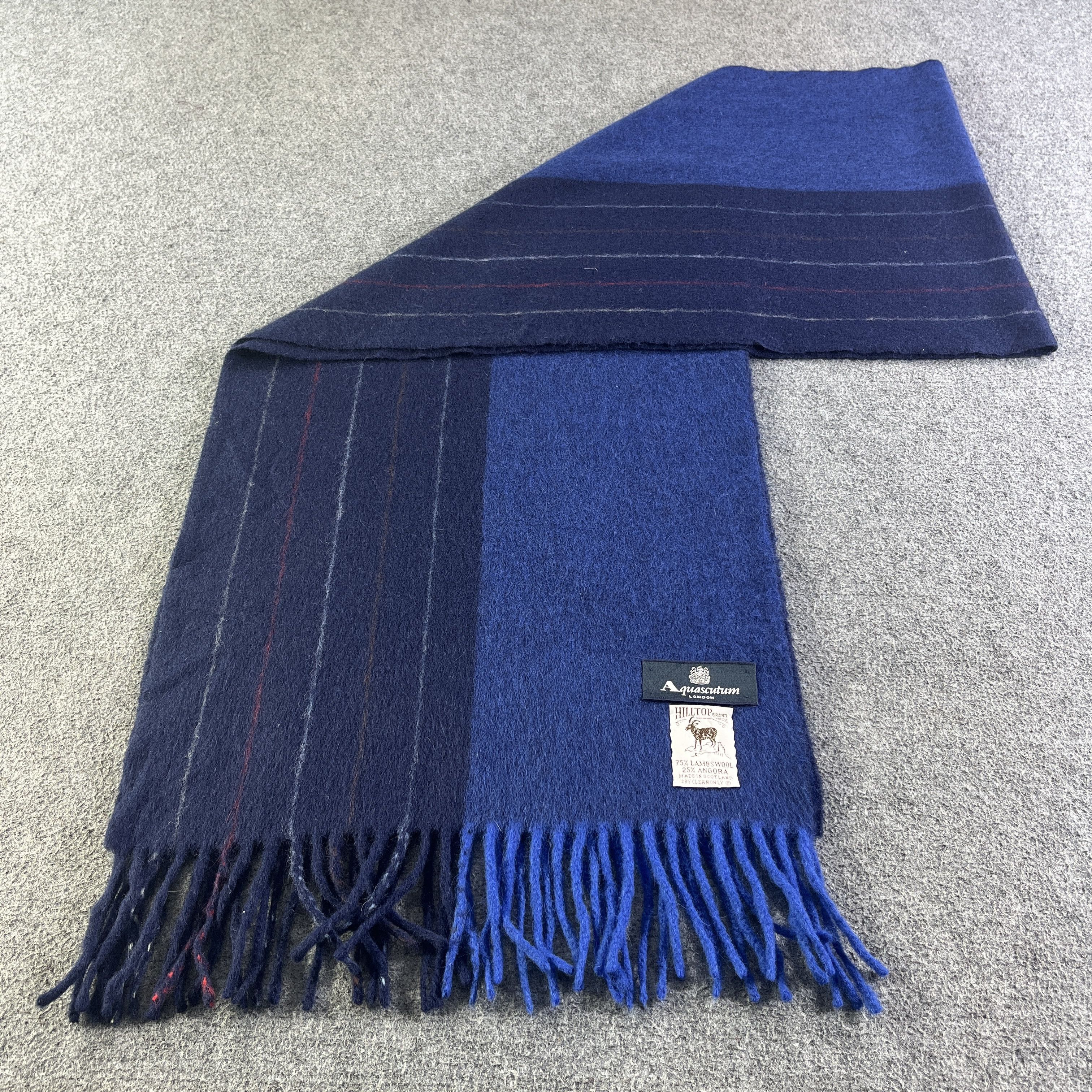 Aquascutum Aquasqutum Scarf / Muffler / Neckwear T1100 Size ONE SIZE - 4 Thumbnail