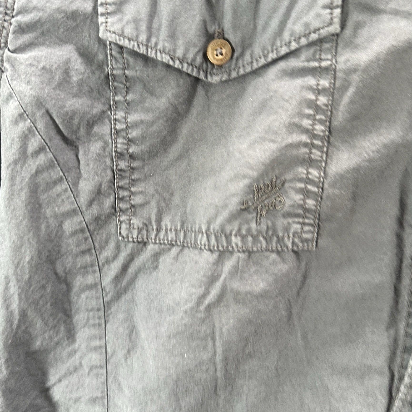 Guess Guess Los Angeles Shirt Mens L Slim Fit Utility Military Blue Button Preppy Y2k Size US L / EU 52-54 / 3 - 7 Thumbnail