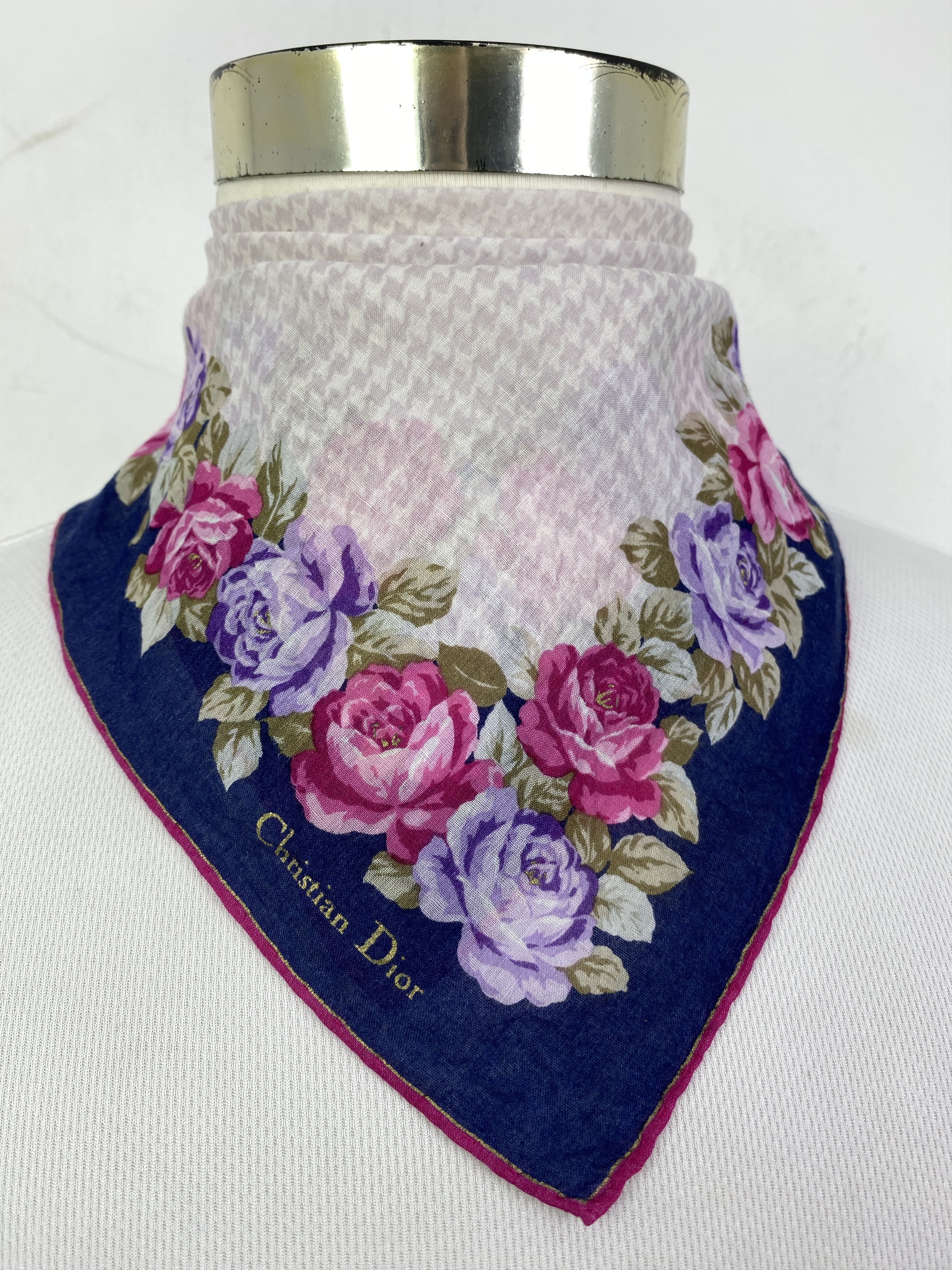 Christian Dior Monsieur Christian Dior Handkerchief / Neckerchief HKC0941 Size ONE SIZE - 2 Thumbnail