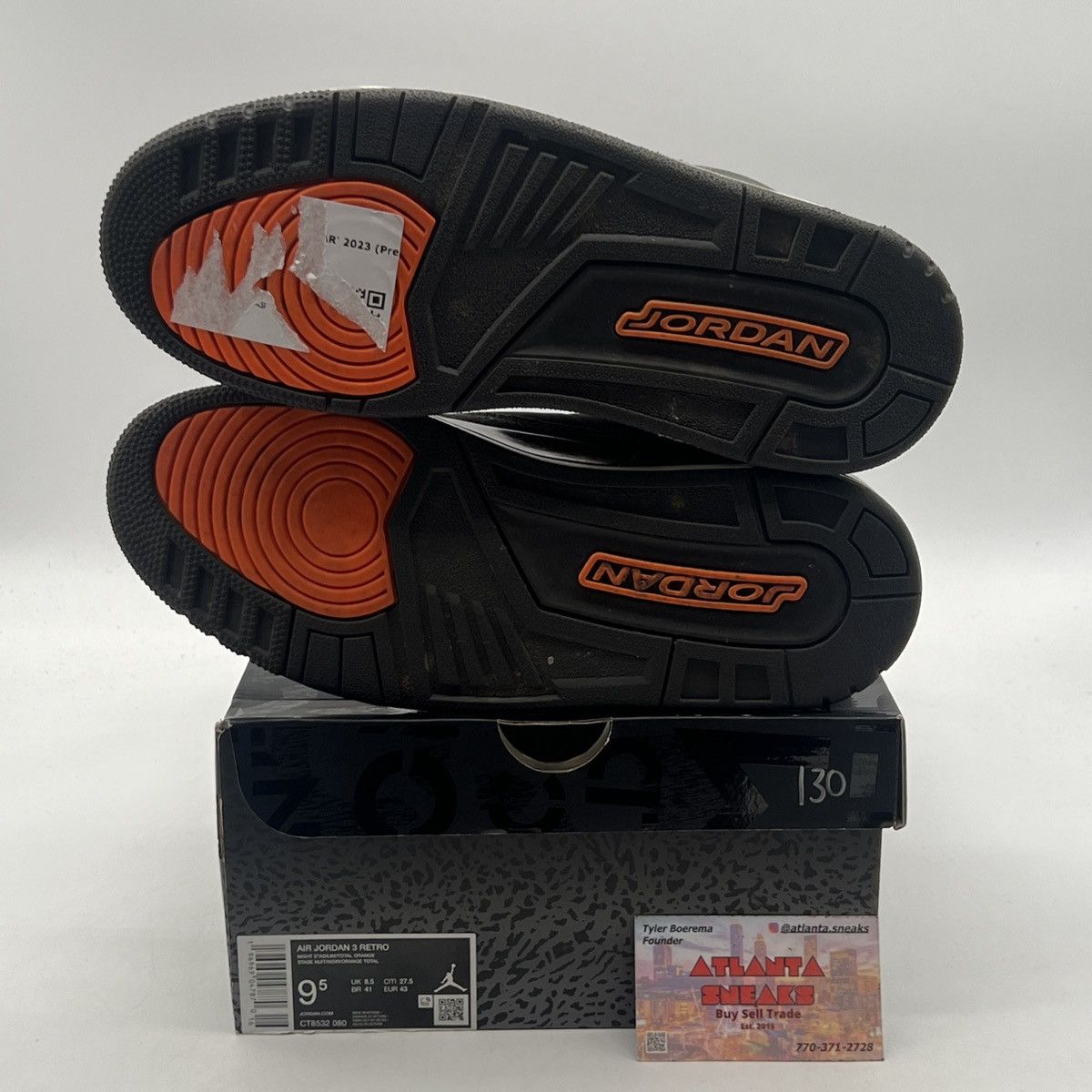 Jordan Brand Air Jordan 3 fear Size US 9.5 / EU 42-43 - 7 Thumbnail