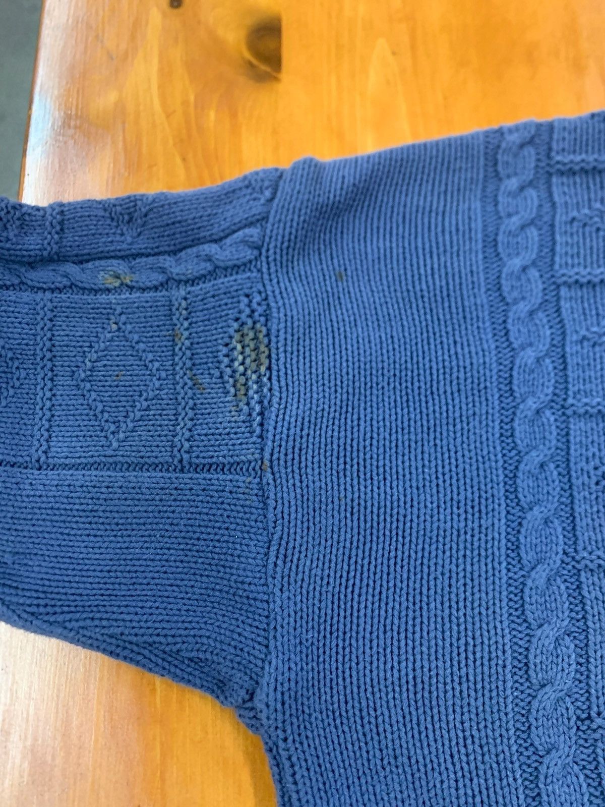 Eddie Bauer Vintage Eddie Bauer Tonal Diamond Knit Sweater Size US M / EU 48-50 / 2 - 2 Thumbnail