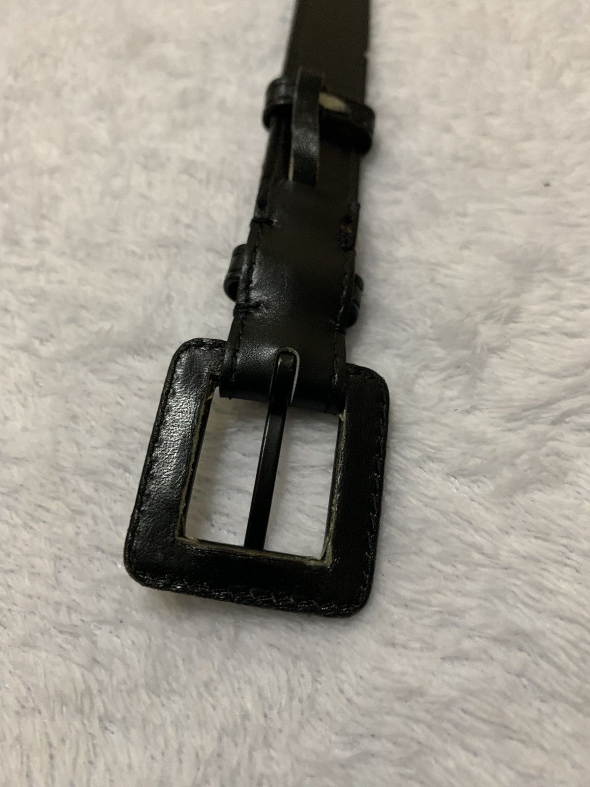 Yves Saint Laurent YSL leather belt Size ONE SIZE - 3 Thumbnail