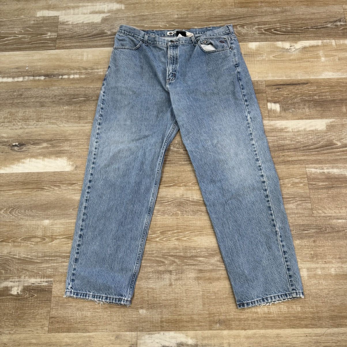 Harley Davidson vintage light wash harley davidson jeans Size US 40 / EU 56 - 1 Thumbnail