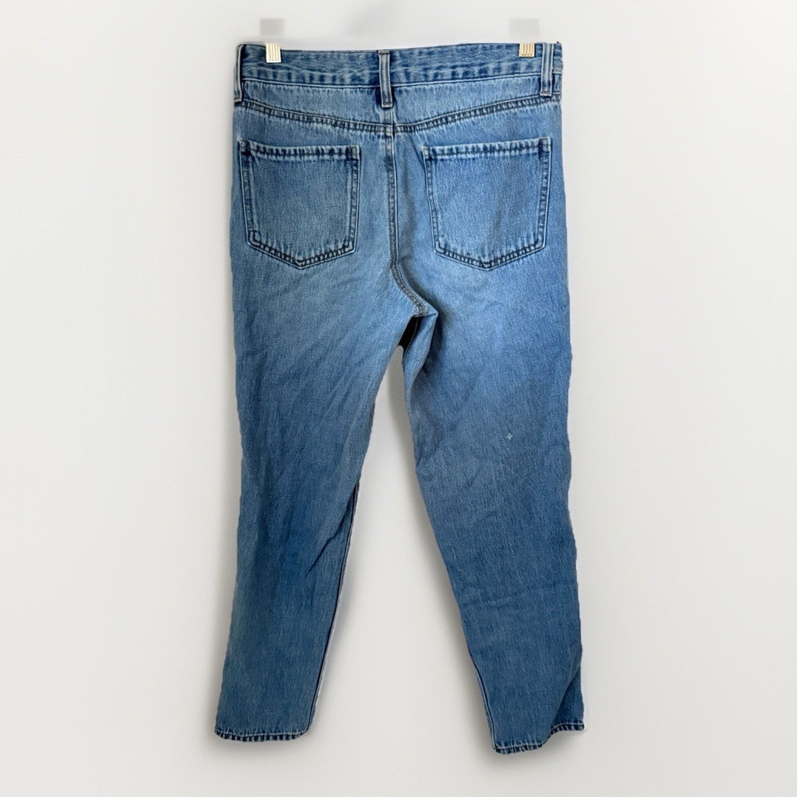 Empyre Empyre Eileen Checkered Striped Mom Zumiez Distressed Jeans Size 28" / US 6 / IT 42 - 3 Thumbnail