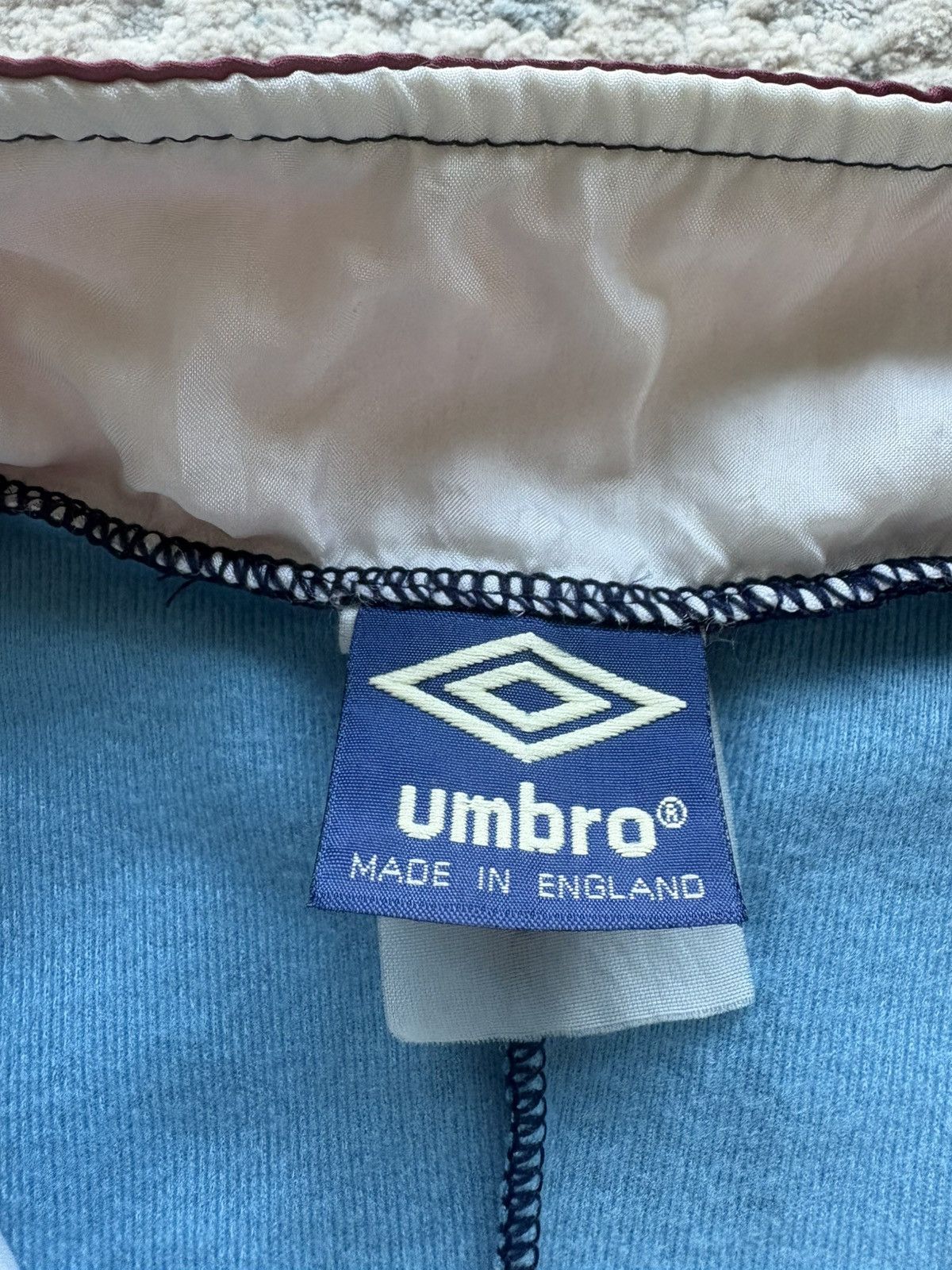 Umbro Aston Villa Football Tracksuit 1990 92 Premier League Size US XXS / EU 40 - 8 Thumbnail