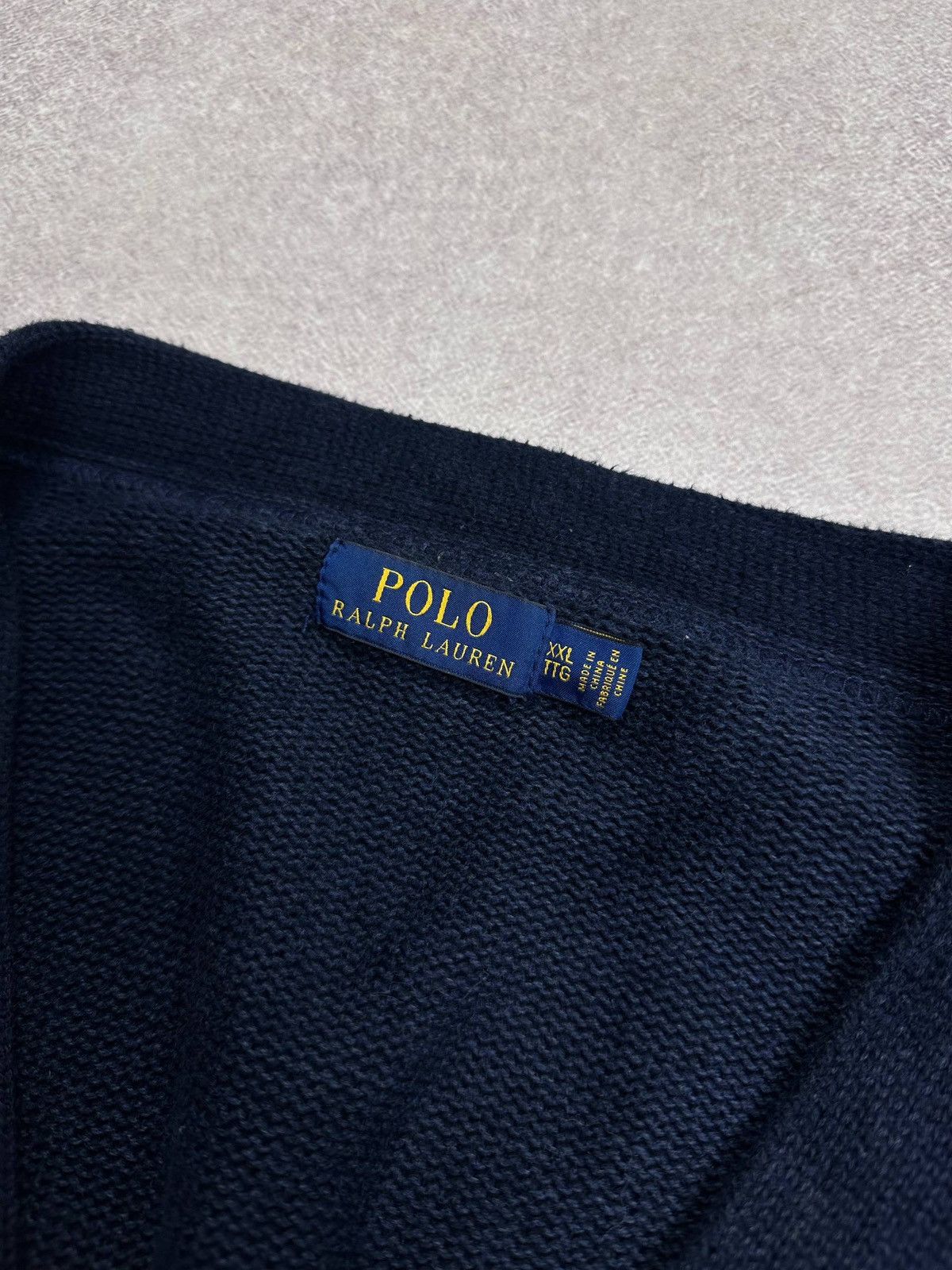 Polo Ralph Lauren Vintage Polo Ralph Lauren Heavy Knit Cardigan Sweater XXL Size US XXL / EU 58 / 5 - 5 Thumbnail