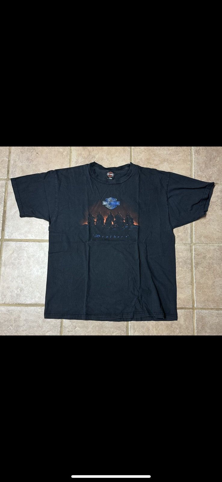 Harley Davidson × Vintage Vintage Harley Davidson Graphic Tee - Grand Forks, ND Size US XXL / EU 58 / 5 - 1 Thumbnail