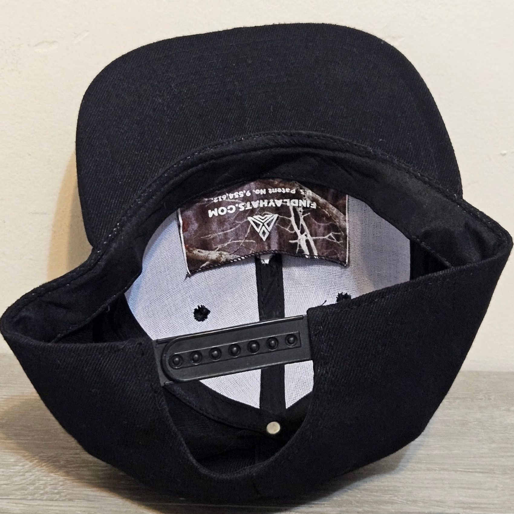 Logo 7 Findlay Hat Black Snapback Skeleton Hands Logo Rope One Size Mens Size ONE SIZE - 6 Thumbnail