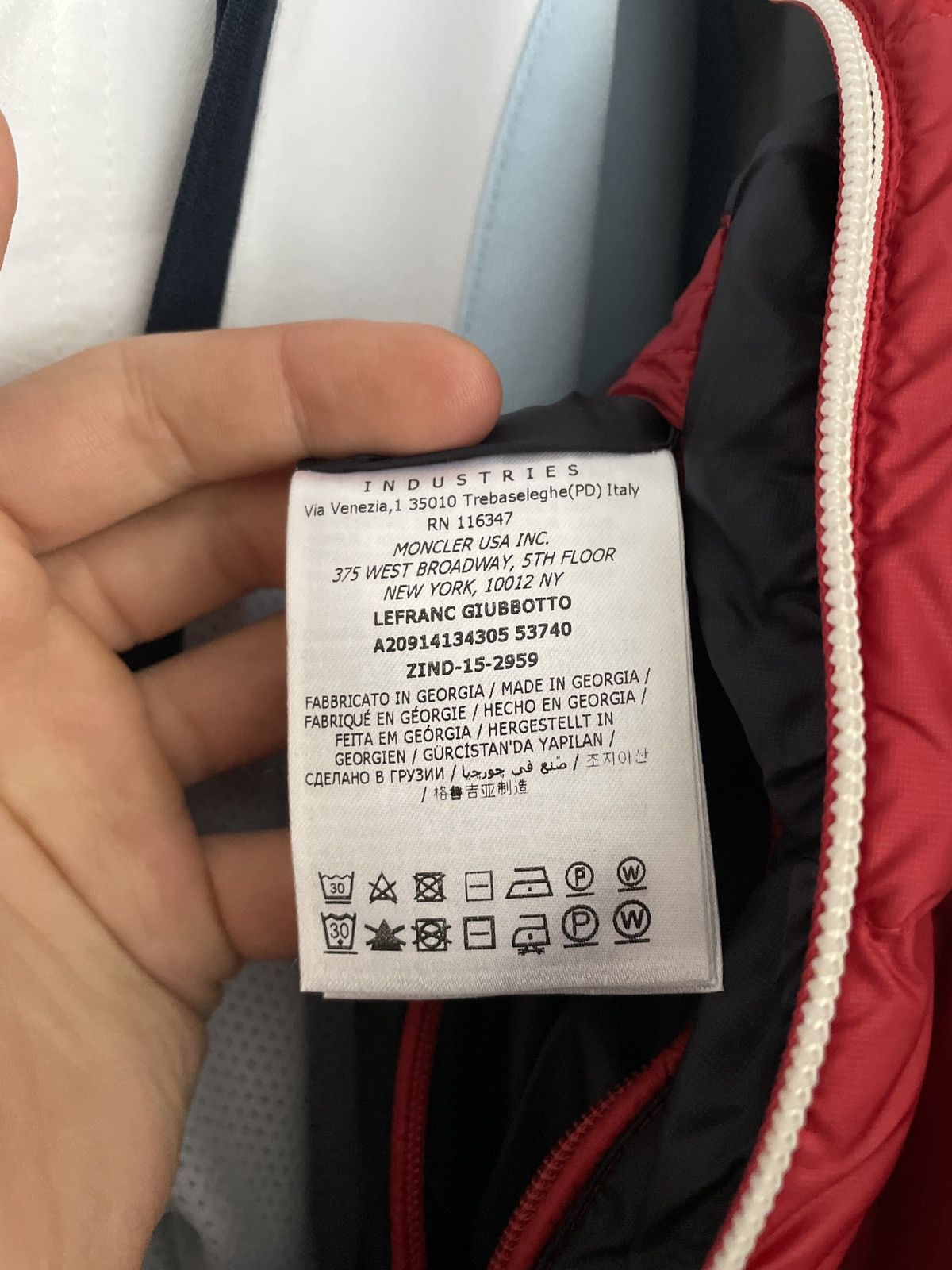 Moncler Moncler Lefranc Down Puffer Jacket Maya Montgenevre Vintage Size US M / EU 48-50 / 2 - 15 Thumbnail