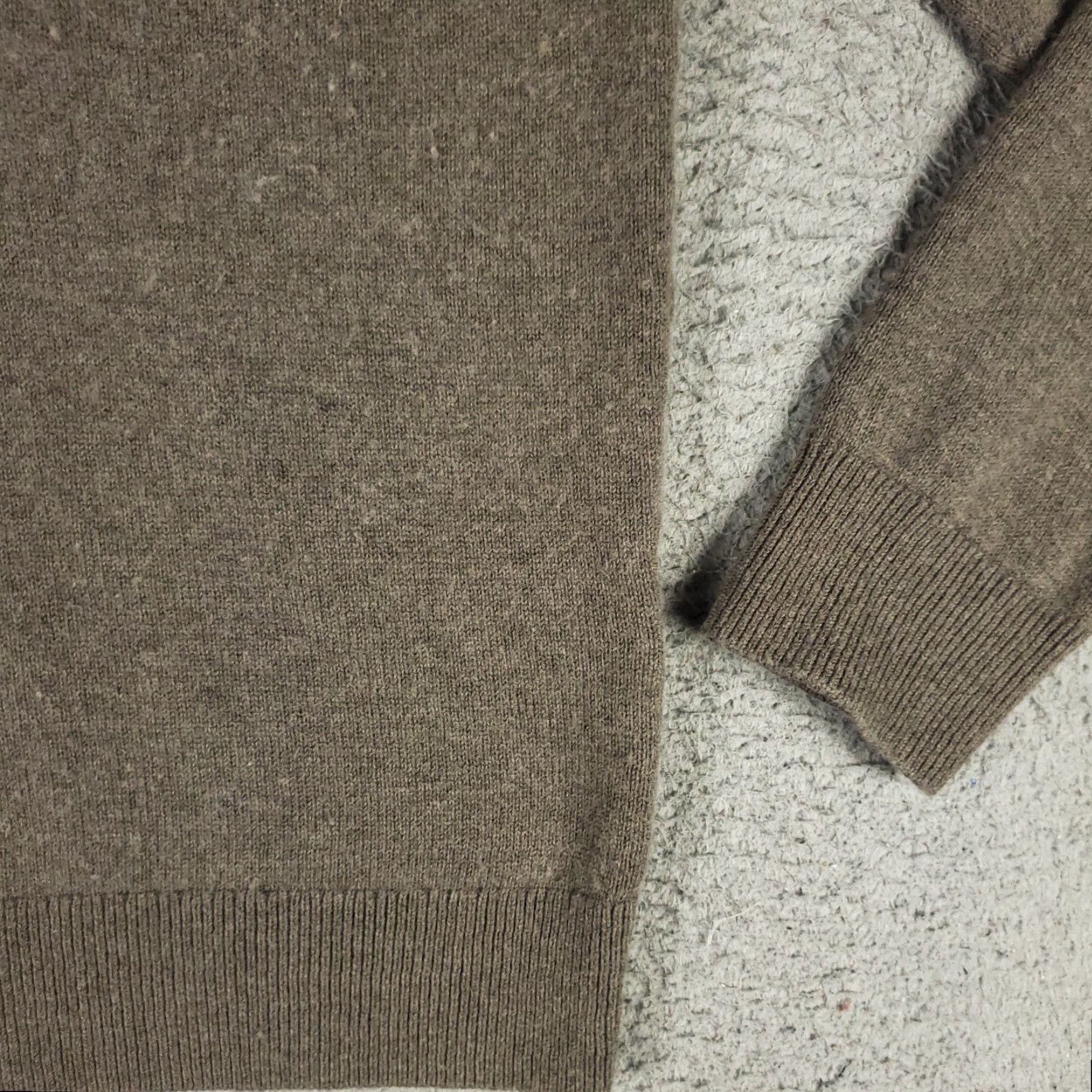 UNTUCKit UNTUCKit Wool Sweater Pullover Mens XL Brown Shawl Collar Long Sleeve Classic Size US XL / EU 56 / 4 - 4 Thumbnail