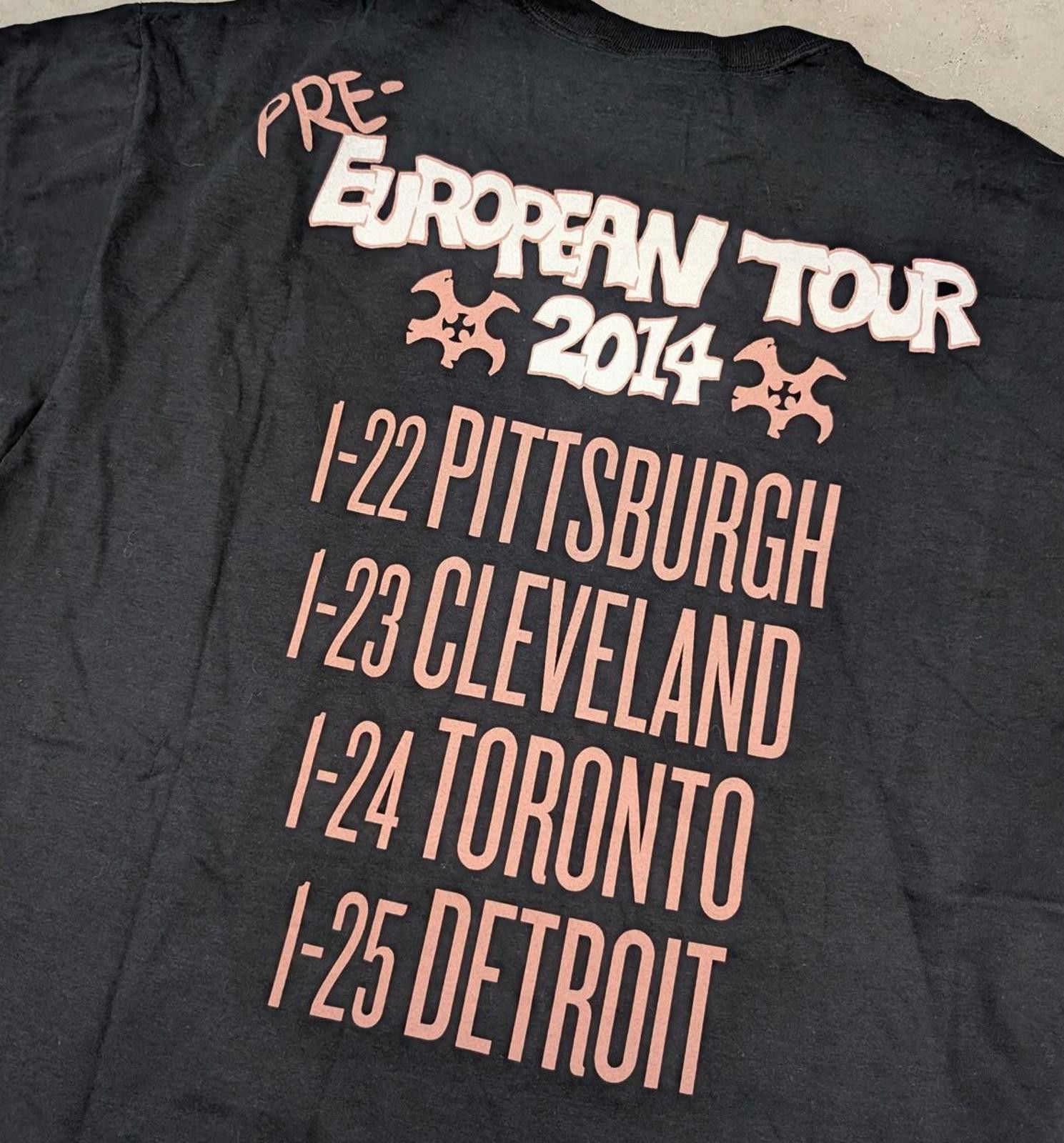 Fruit Of The Loom Battlecross 2014 Pre-European Tour T-Shirt Heavy Metal Size US L / EU 52-54 / 3 - 5 Thumbnail