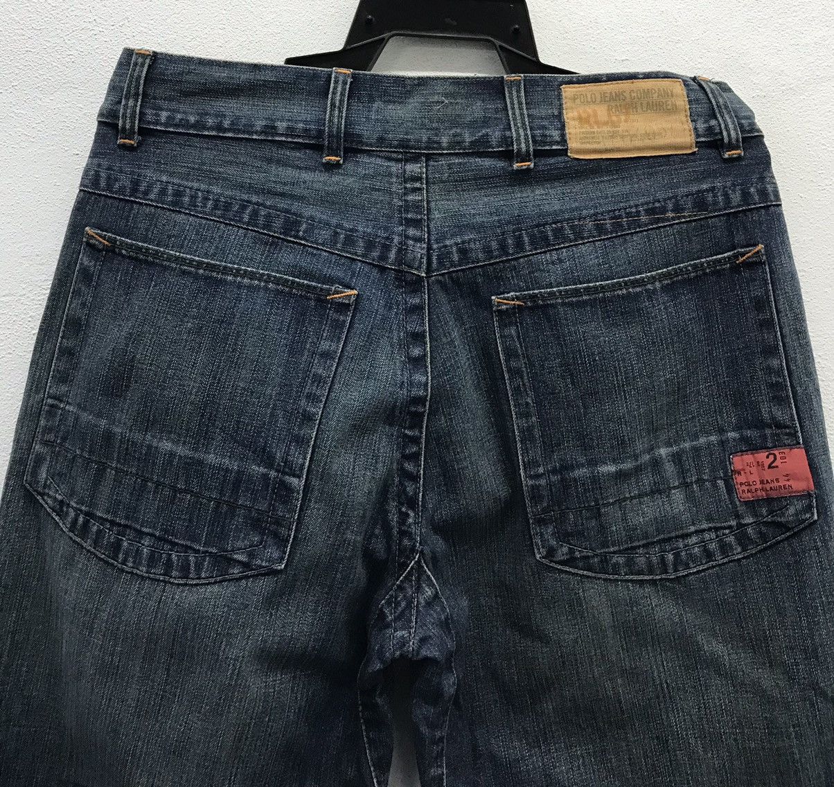 Polo Ralph Lauren × Ralph Lauren × Vintage Vintage Polo Jeans Company Ralph Lauren Denim Pants Size US 33 - 4 Thumbnail