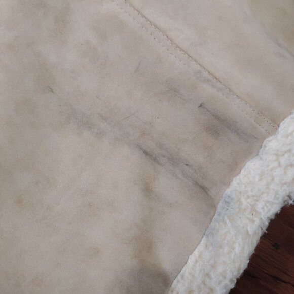 Other Vintage Wiman Western Shearling Suede Leather Coat Jacket Size US L / EU 52-54 / 3 - 10 Thumbnail