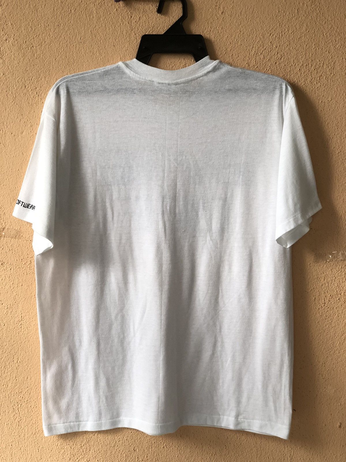 Vintage 80s 📍Paperthin BYTE OFF Techi Software Tee Size US L / EU 52-54 / 3 - 7 Thumbnail