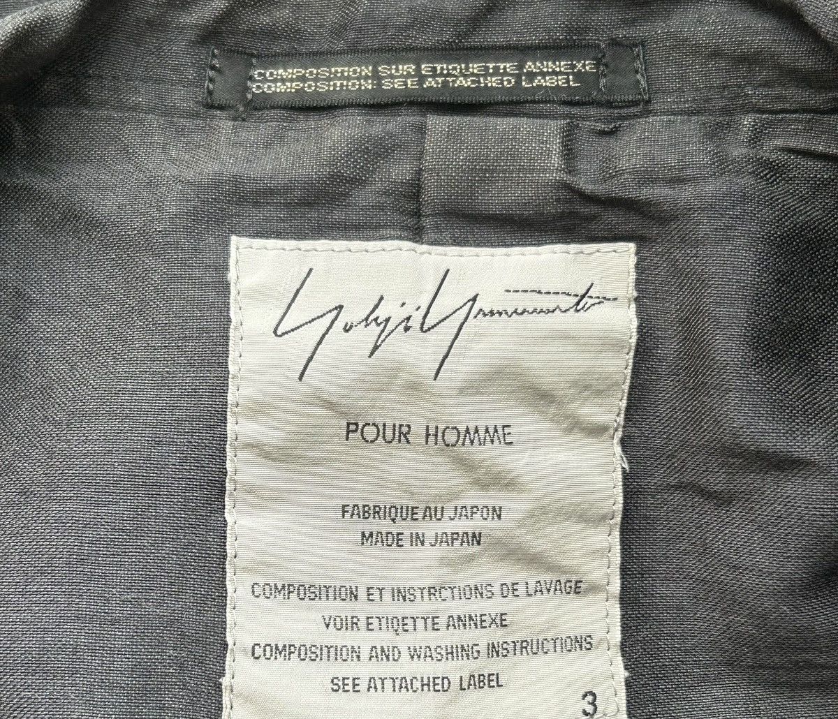 Yohji Yamamoto Yohji Yamamoto 01SS Mohair Wrinkle Double Size 42S - 6 Thumbnail