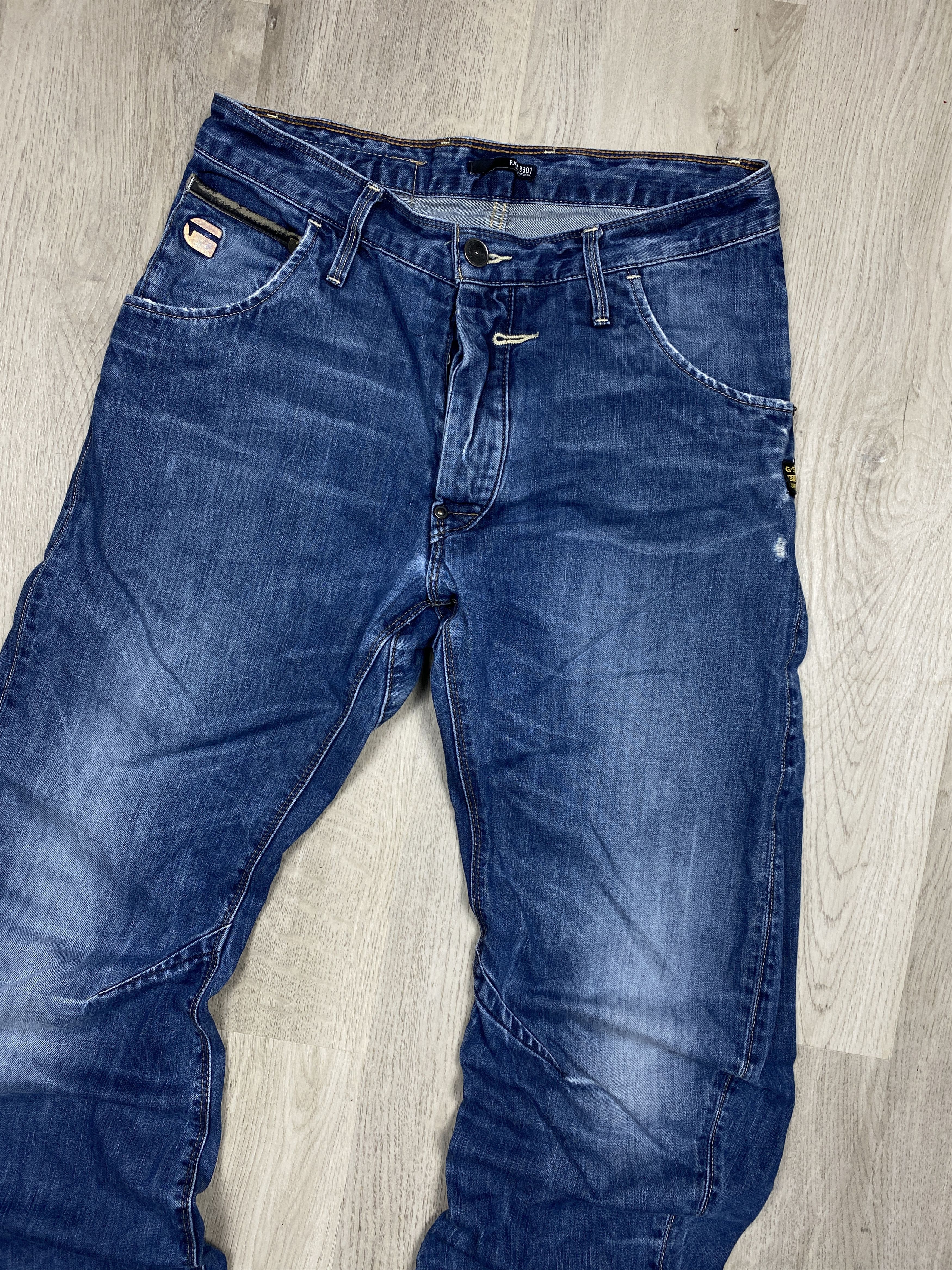 G-Star G Star Raw Mens Denim Pants Arc Riley Loose Tapered Jeans Size US 31 - 2 Thumbnail